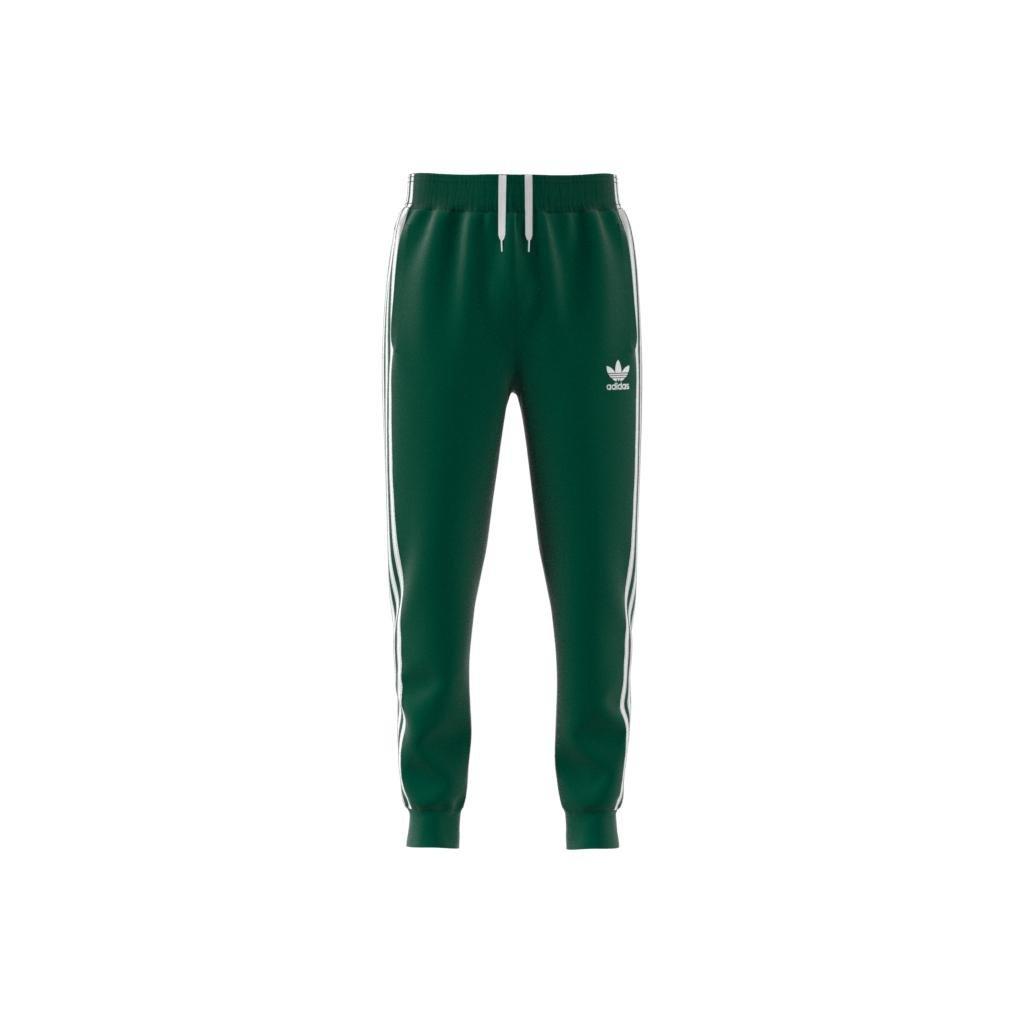 Unisex Kids Adicolor Sst Tracksuit Bottoms, Green, A901_ONE, large image number 13