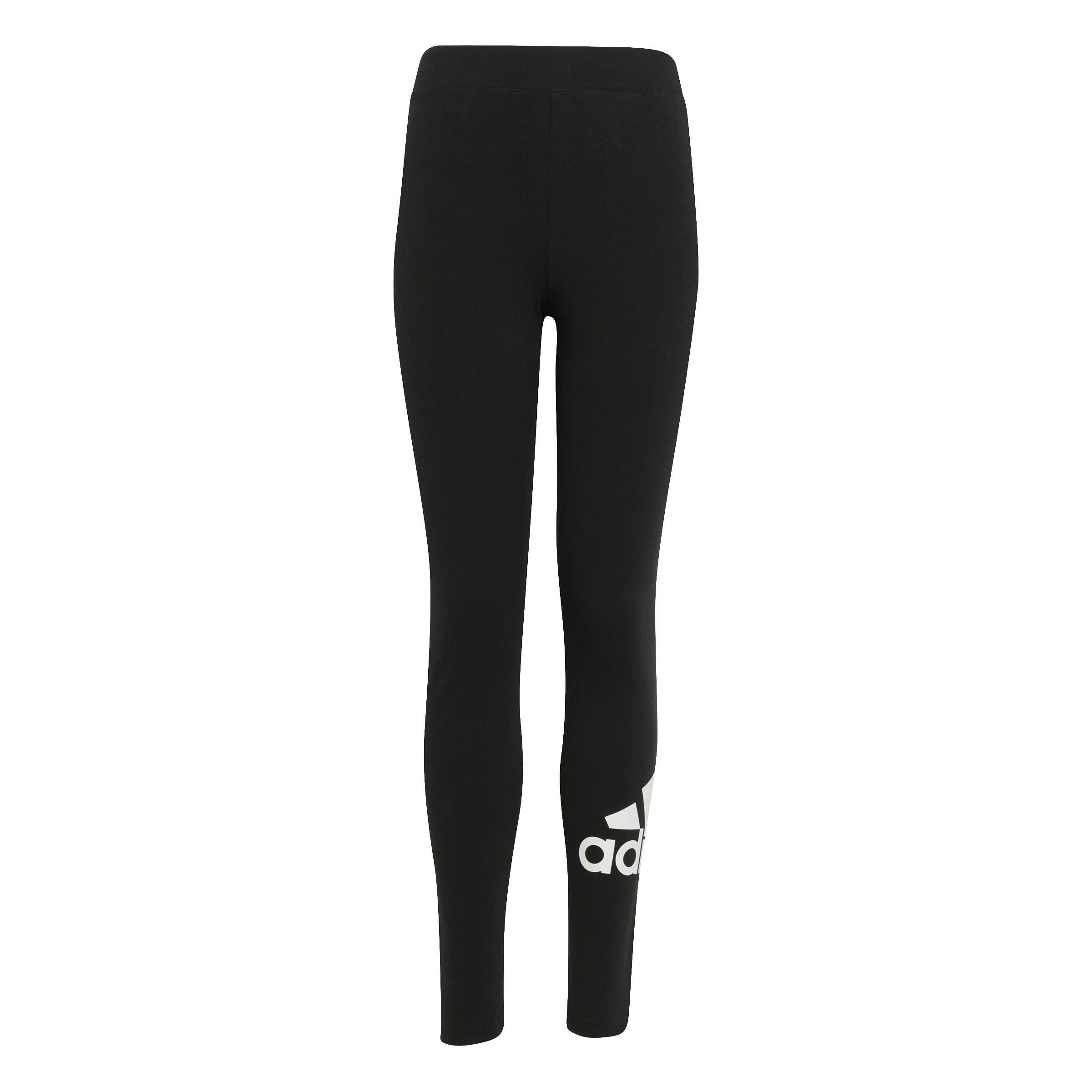 Kids Essentials Big Logo Cotton Leggings, Black, , large image number 0
