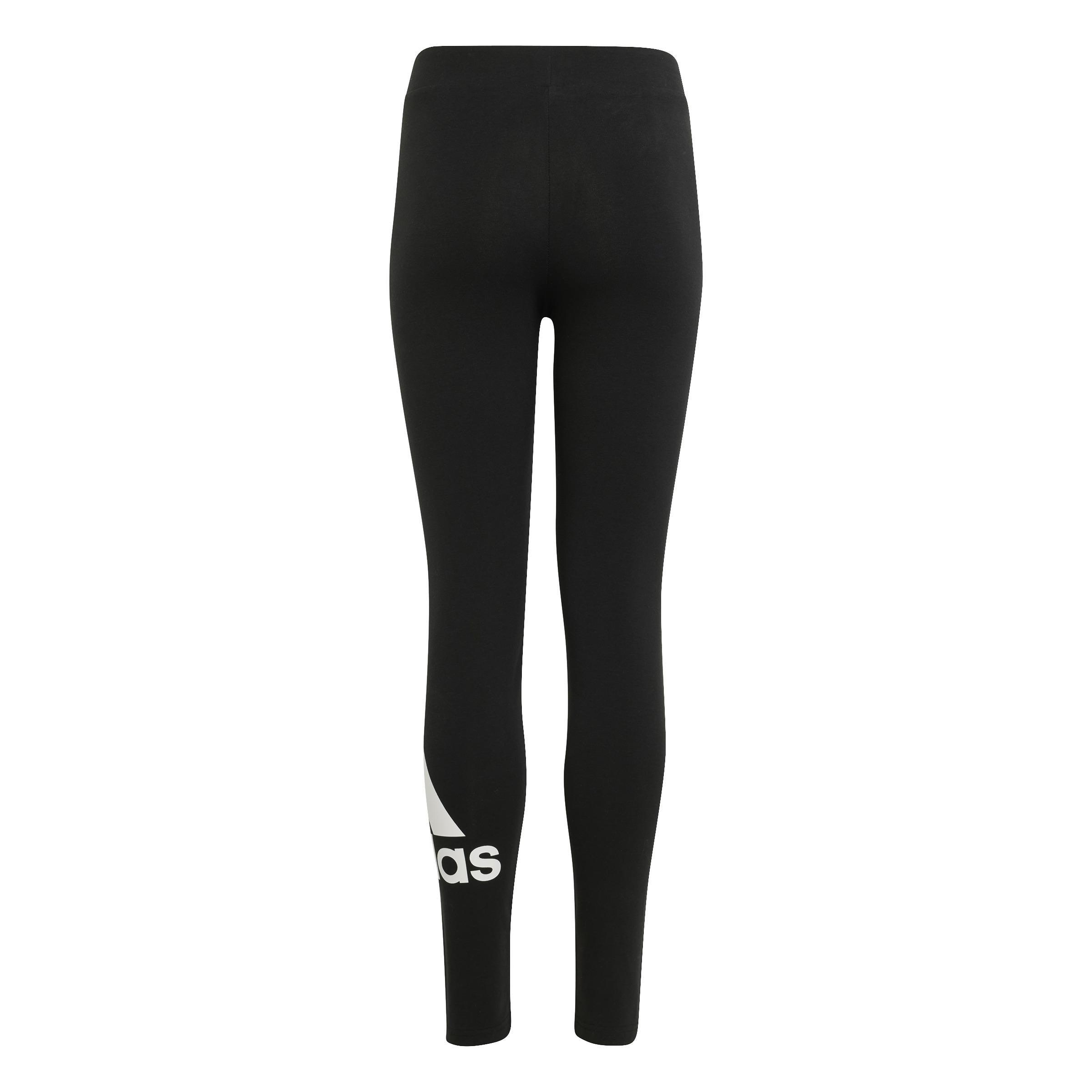 Kids Essentials Big Logo Cotton Leggings, Black, , large image number 2