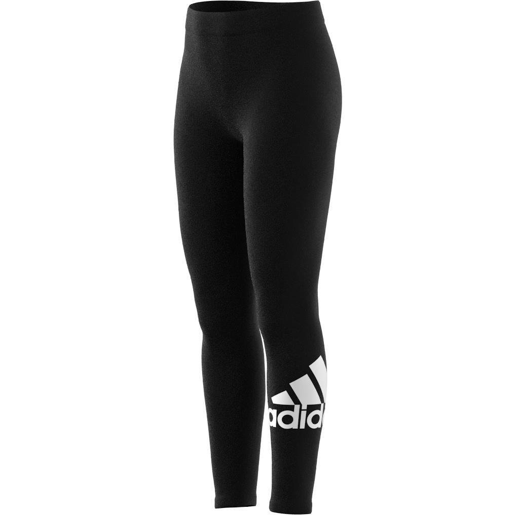 Kids Essentials Big Logo Cotton Leggings, Black, , large image number 8