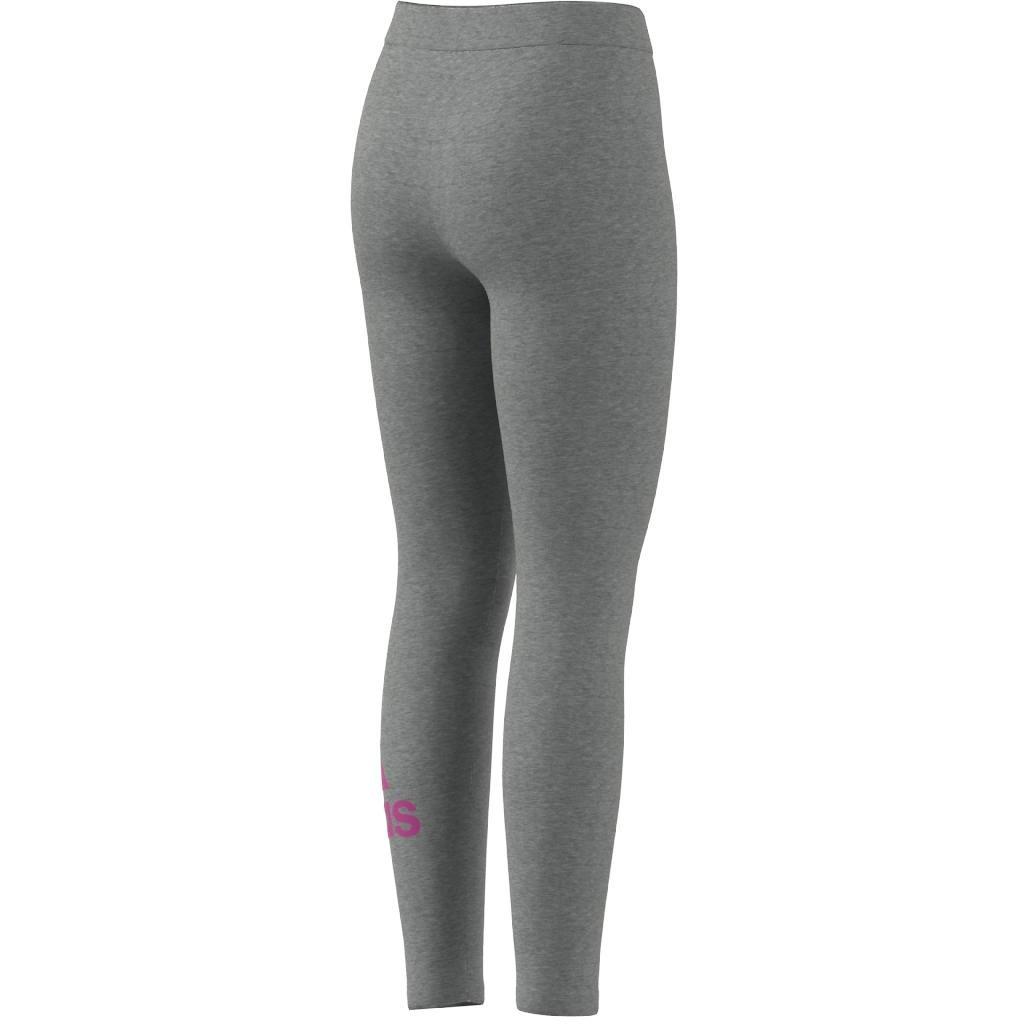 Kids Essentials Big Logo Cotton Leggings, Grey, A901_ONE, large image number 8