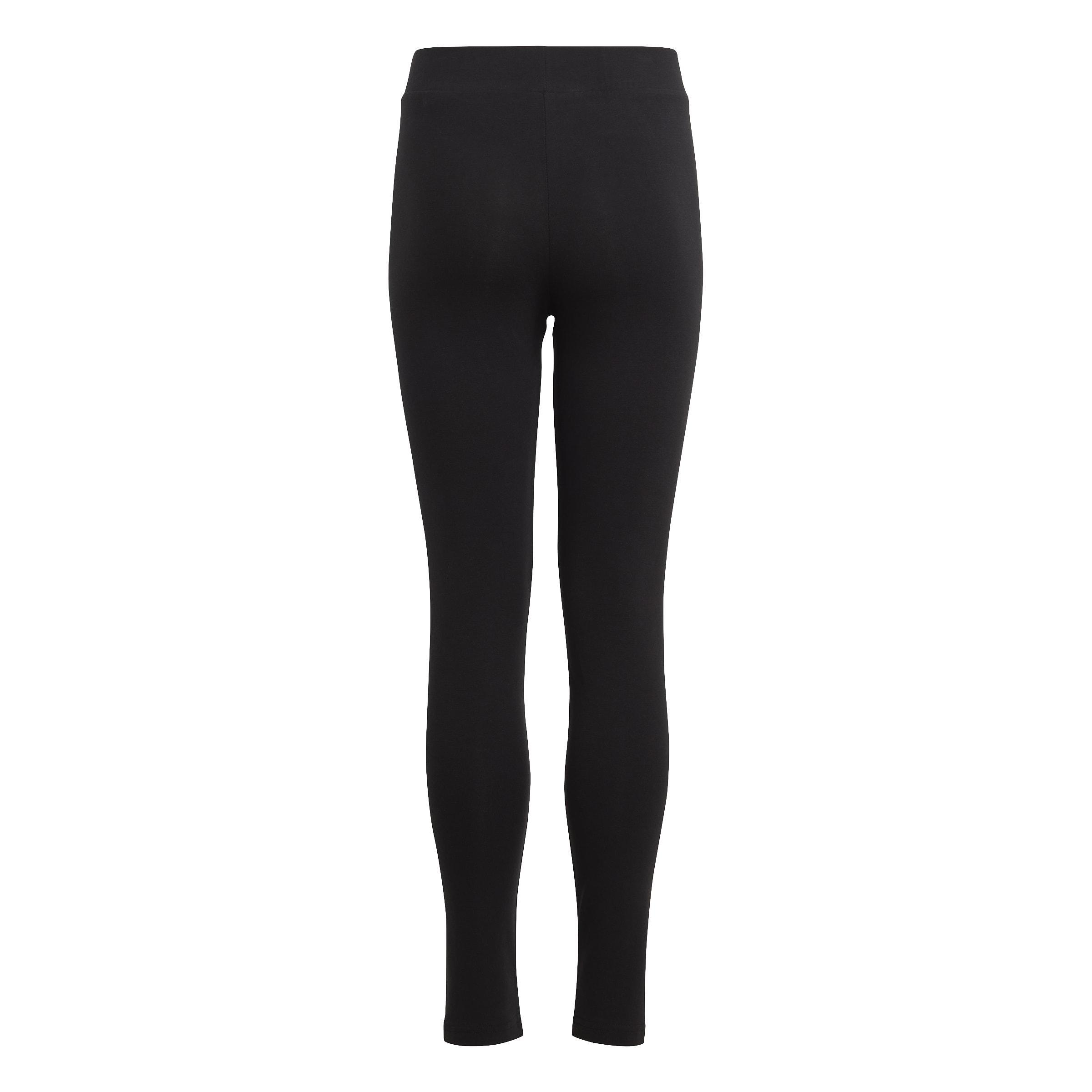 Kids Essentials Linear Logo Cotton Leggings, Black, A901_ONE, large image number 2