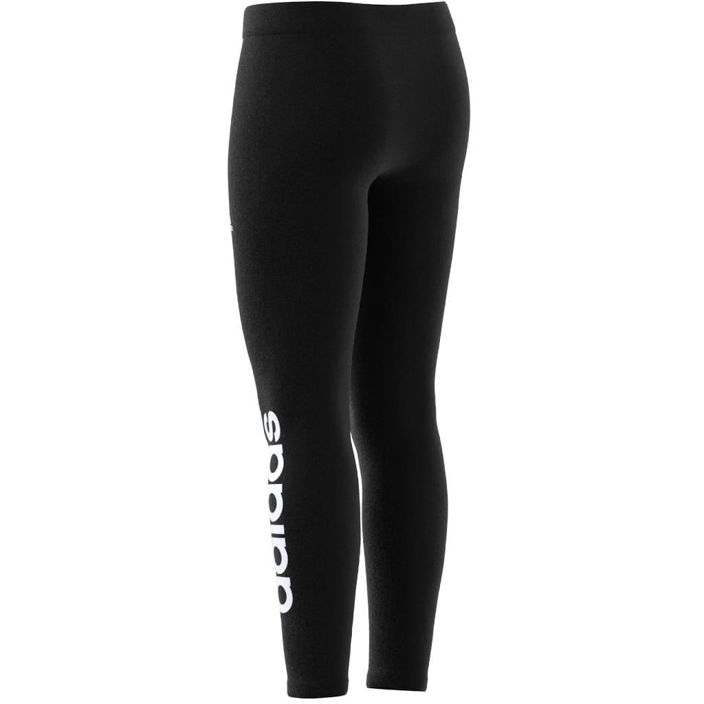 Kids Essentials Linear Logo Cotton Leggings, Black, A901_ONE, large image number 7