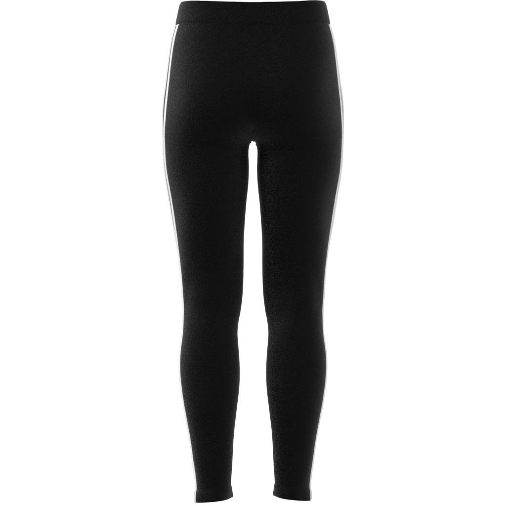 Kids Essentials 3-Stripes Cotton Leggings, Black, A901_ONE, large image number 9