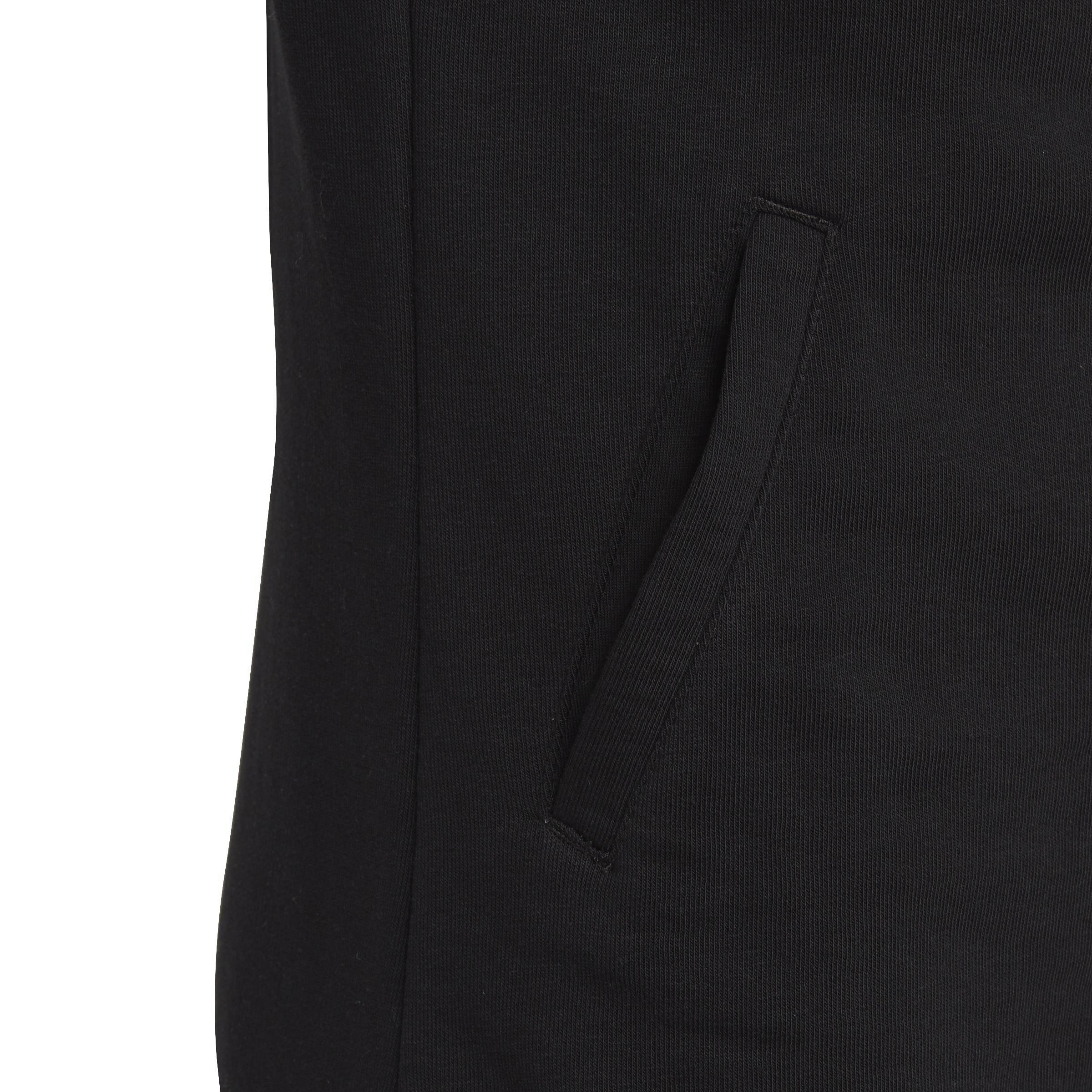 Kids Essentials 3-Stripes Full-Zip Hoodie, Black, A901_ONE, large image number 5