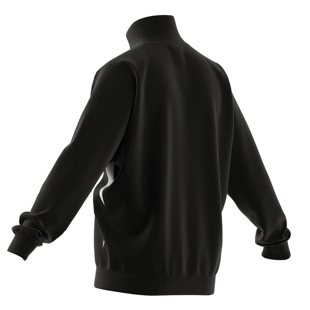 Colorblock Quarter Zip Sweatshirt, Black, A901_ONE, large image number 17