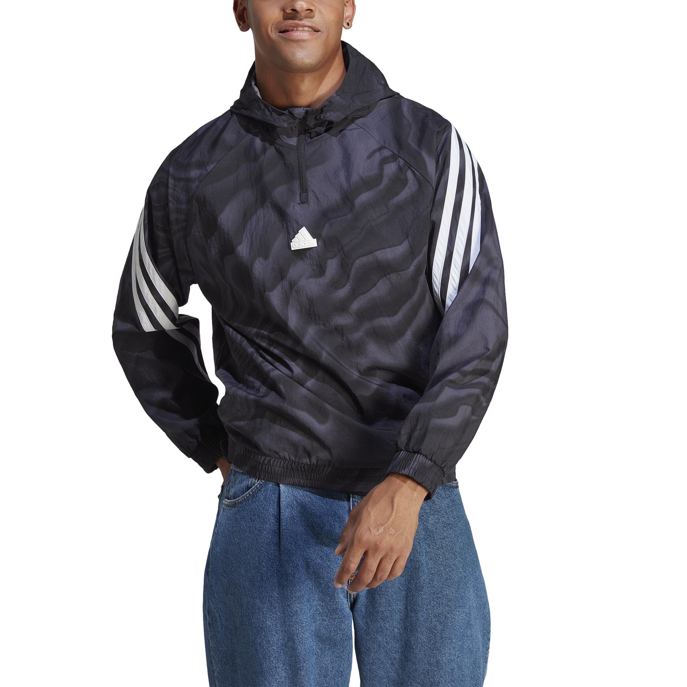 Future Icons Allover Print Hoodie, Black, , large image number 2