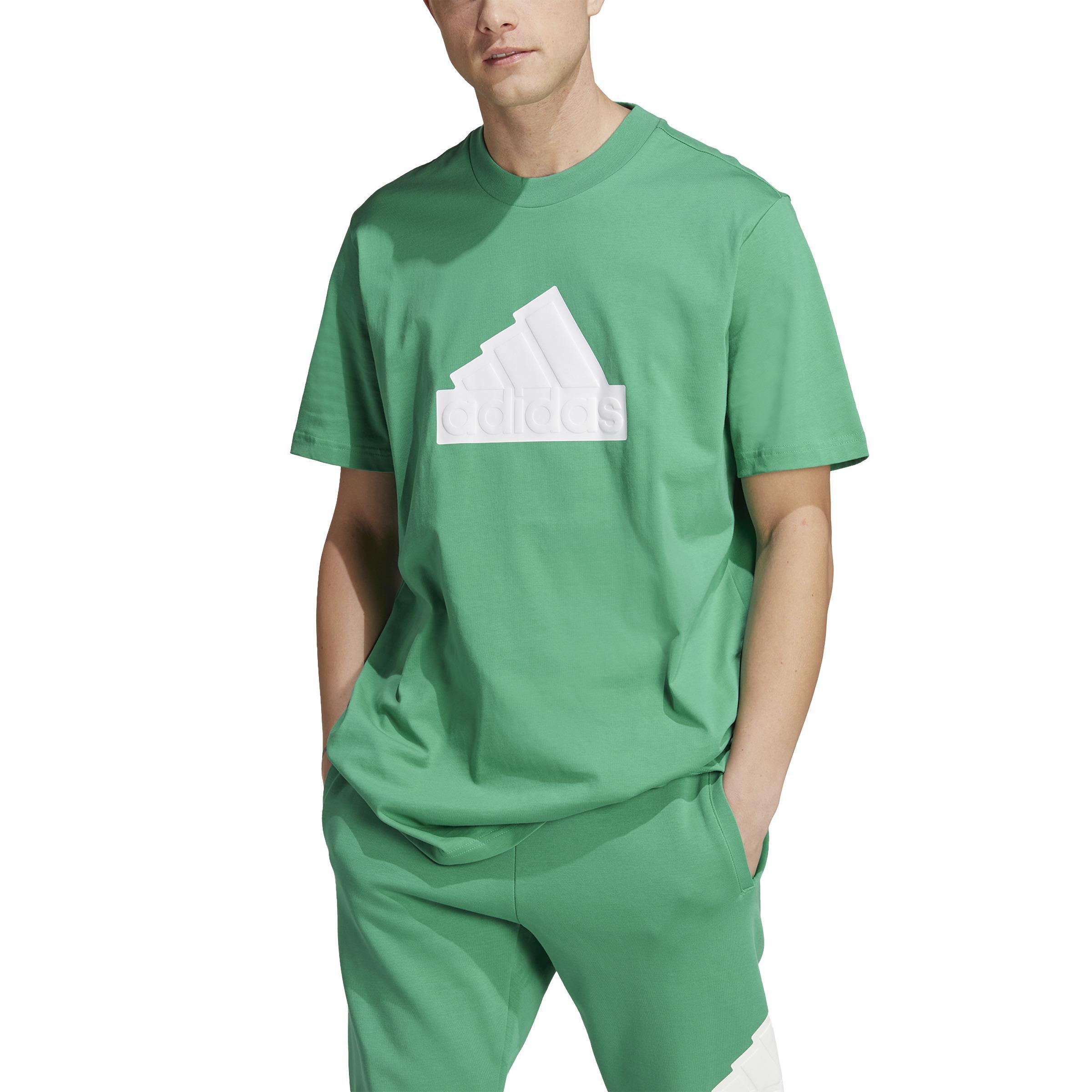 Future Icons Badge Of Sport T-Shirt, Green, A901_ONE, medium