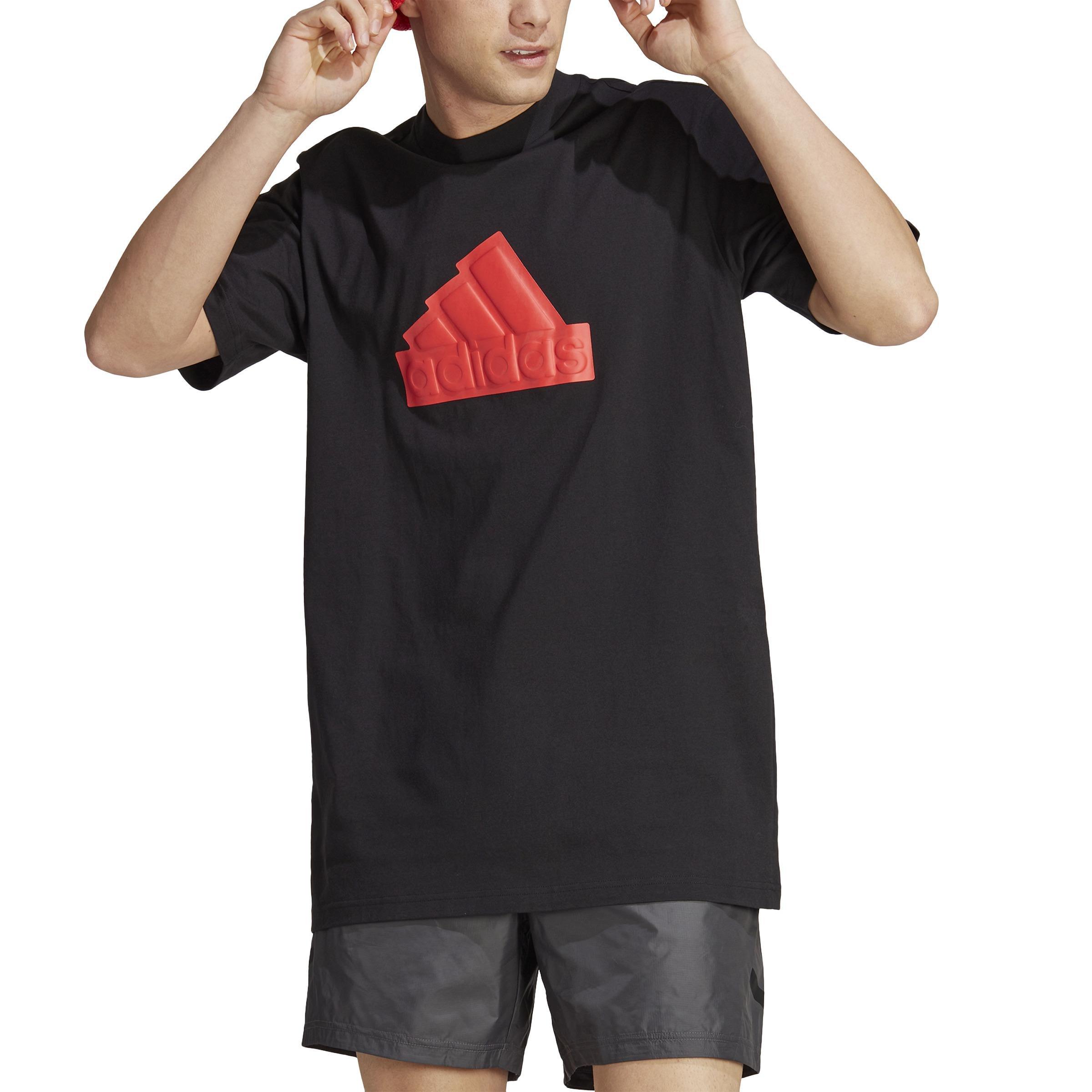 Future Icons Badge of Sport T-Shirt, Black, A901_ONE, large image number 1