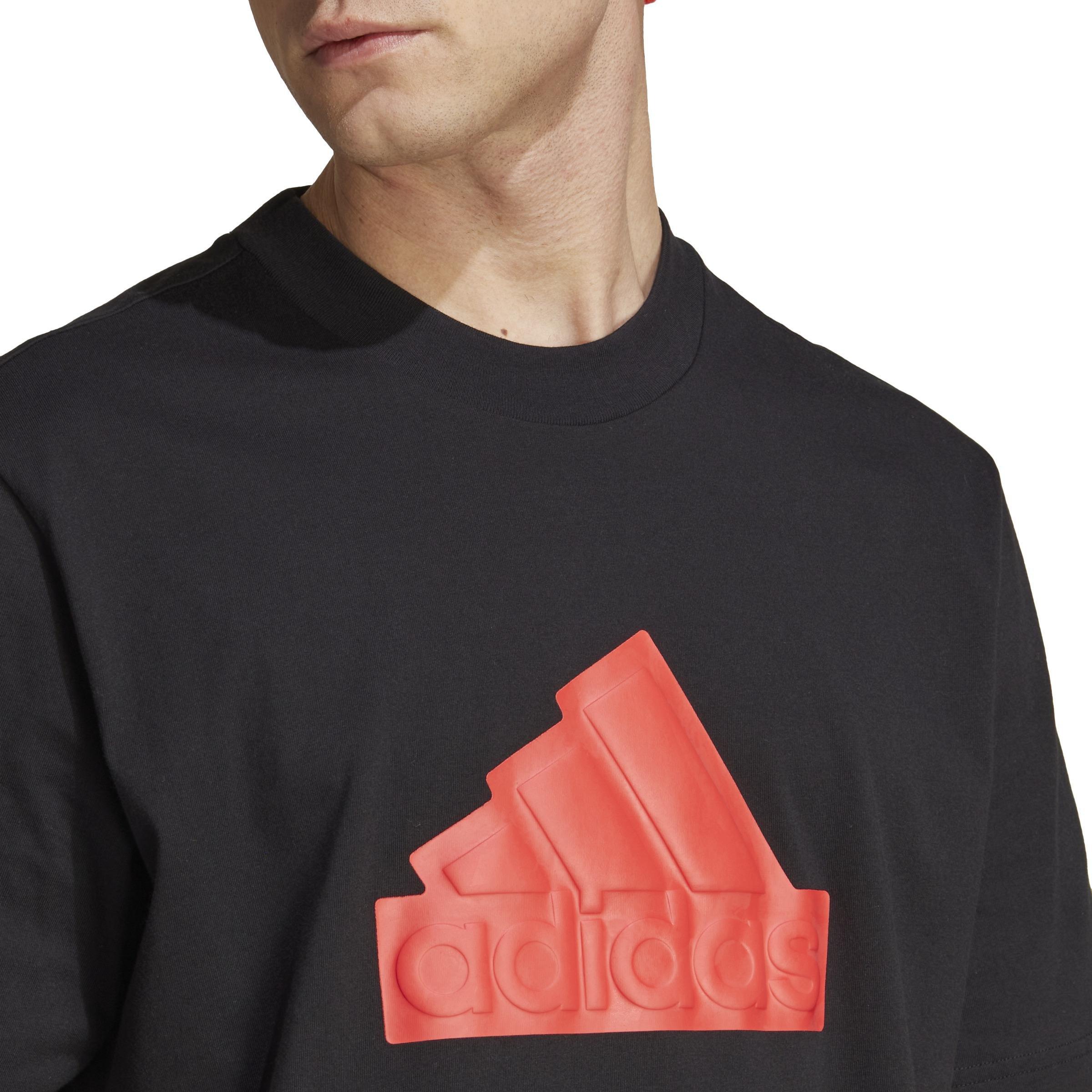 Future Icons Badge of Sport T-Shirt, Black, A901_ONE, large image number 4