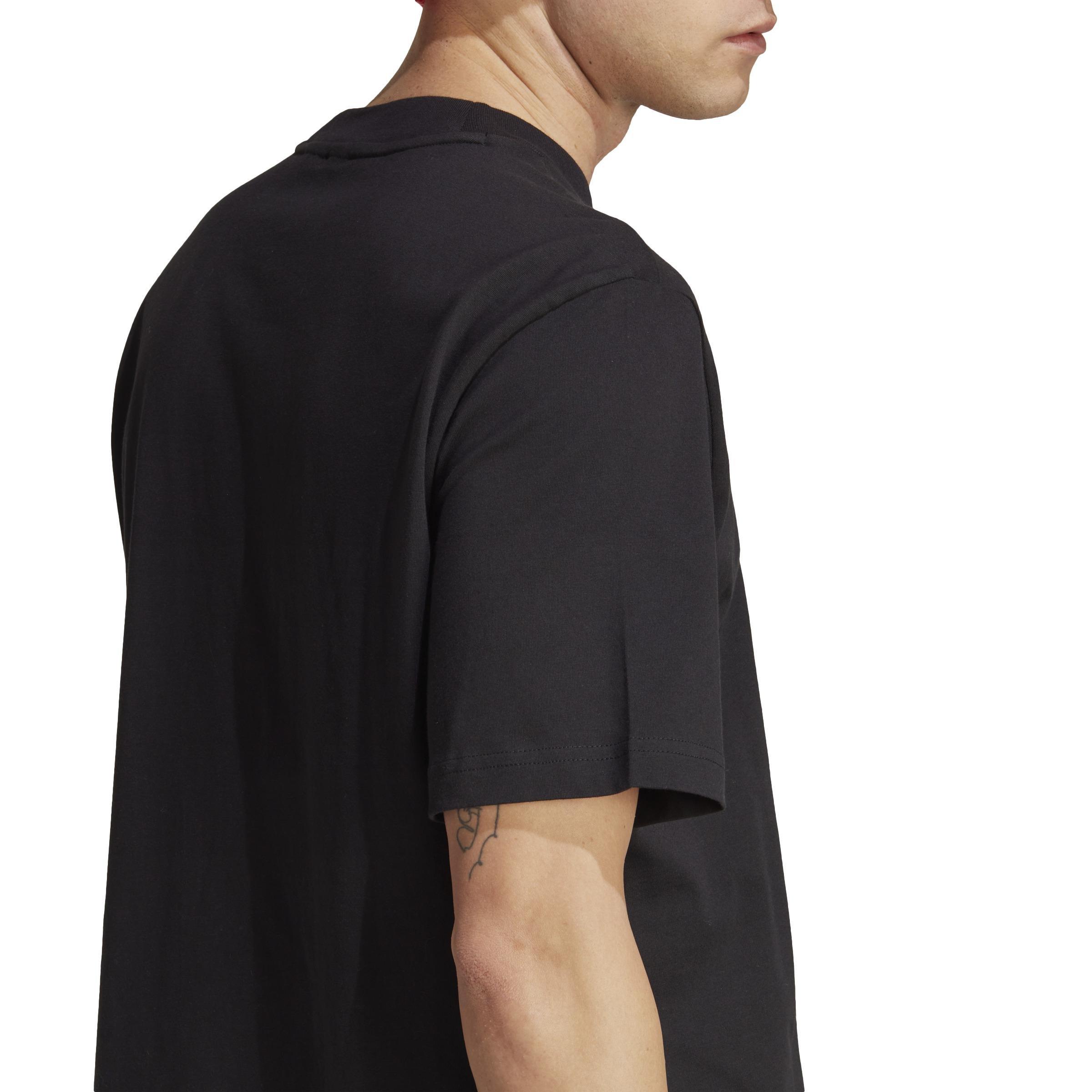 Future Icons Badge of Sport T-Shirt, Black, A901_ONE, large image number 5