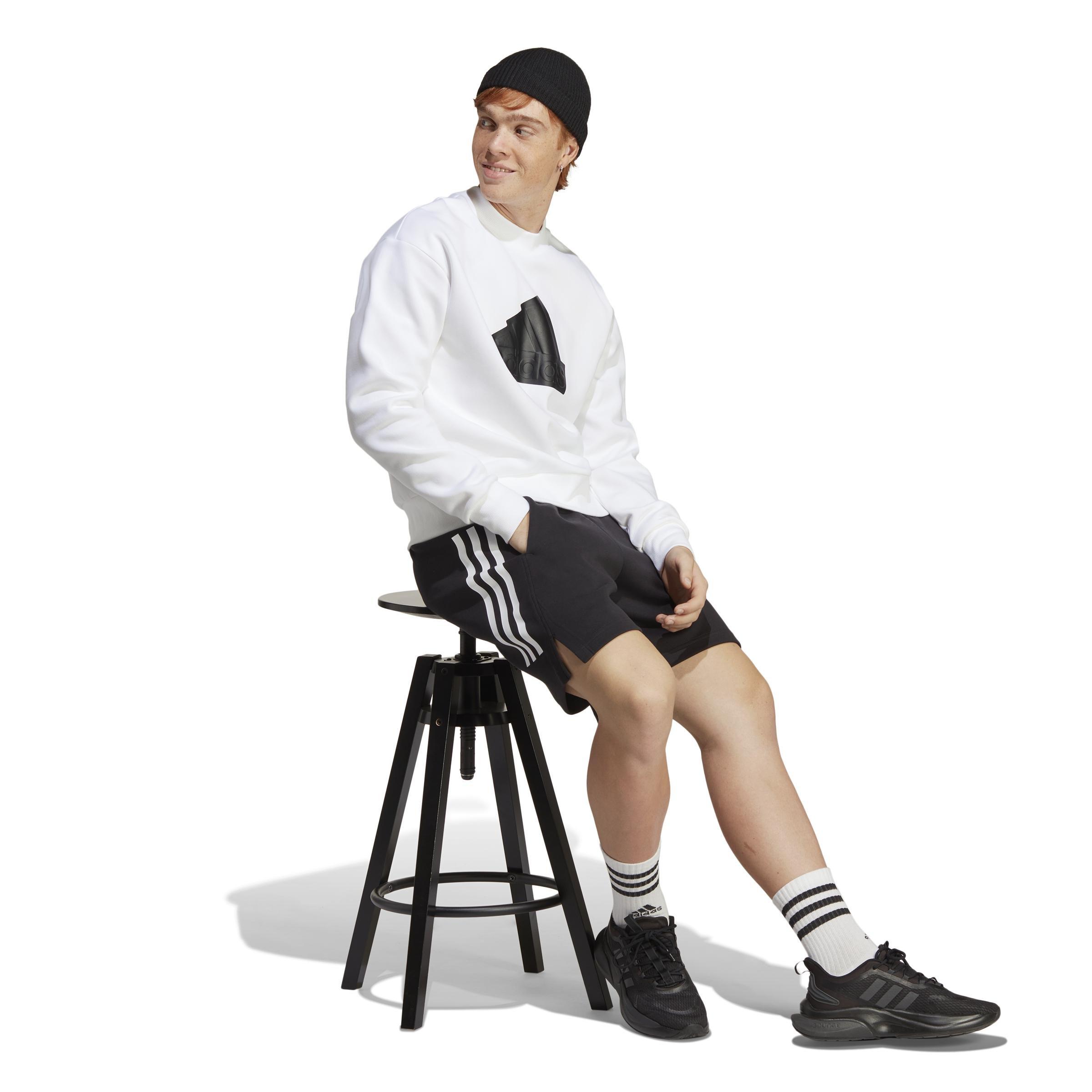 Future Icons 3-Stripes Shorts, Black, A901_ONE, large image number 10