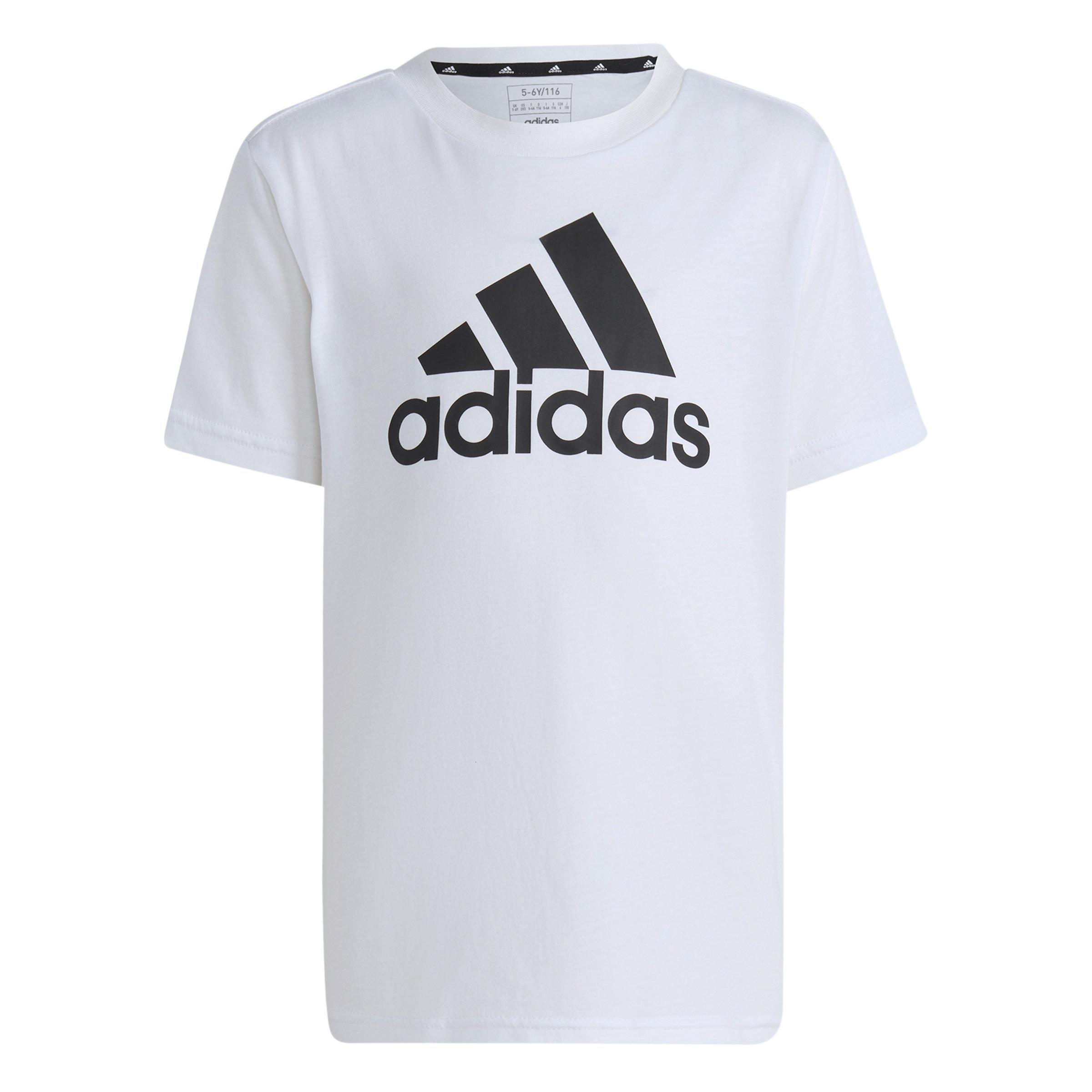 Unisex Kids Essentials Logo T-Shirt, White, , large image number 1