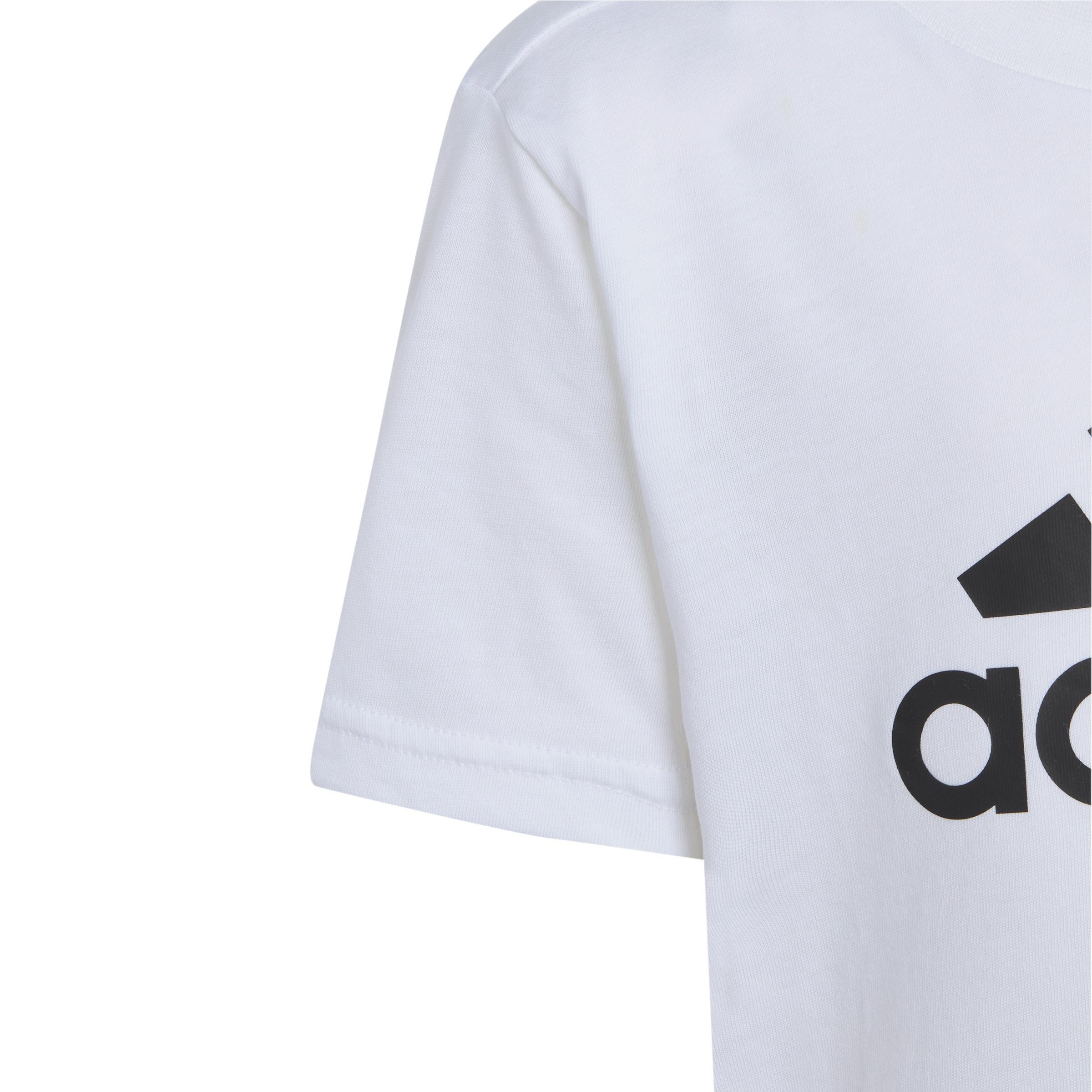Unisex Kids Essentials Logo T-Shirt, White, , large image number 4