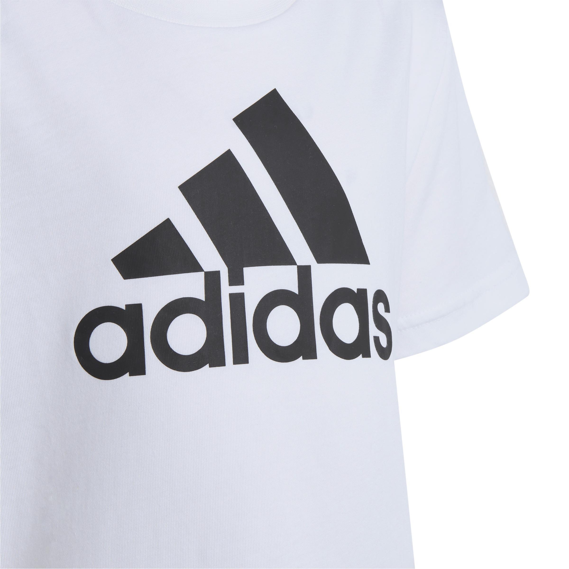 Unisex Kids Essentials Logo T-Shirt, White, , large image number 6