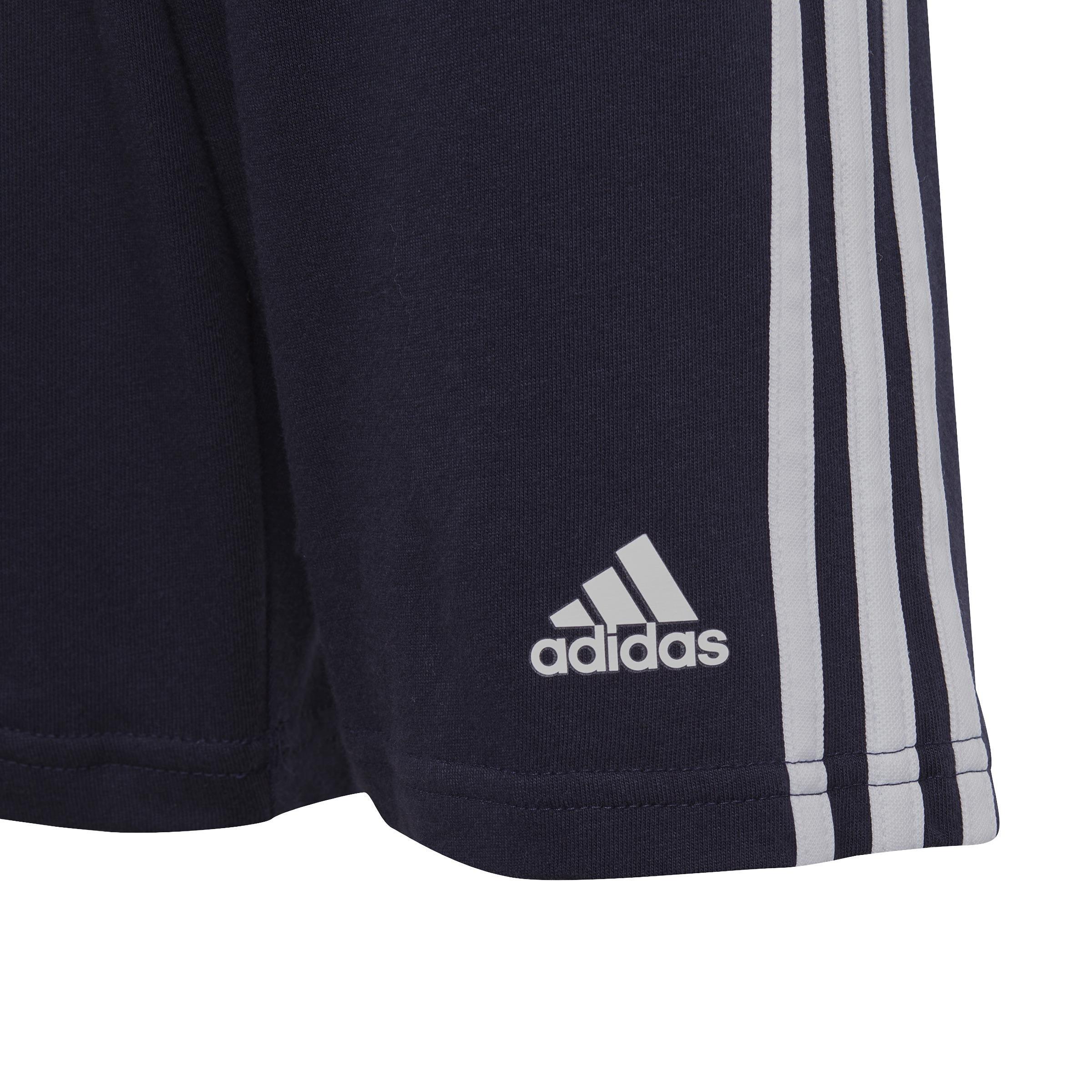 Unisex Kids Essentials 3-Stripes Tee and Shorts Set, Blue, A901_ONE, large image number 5