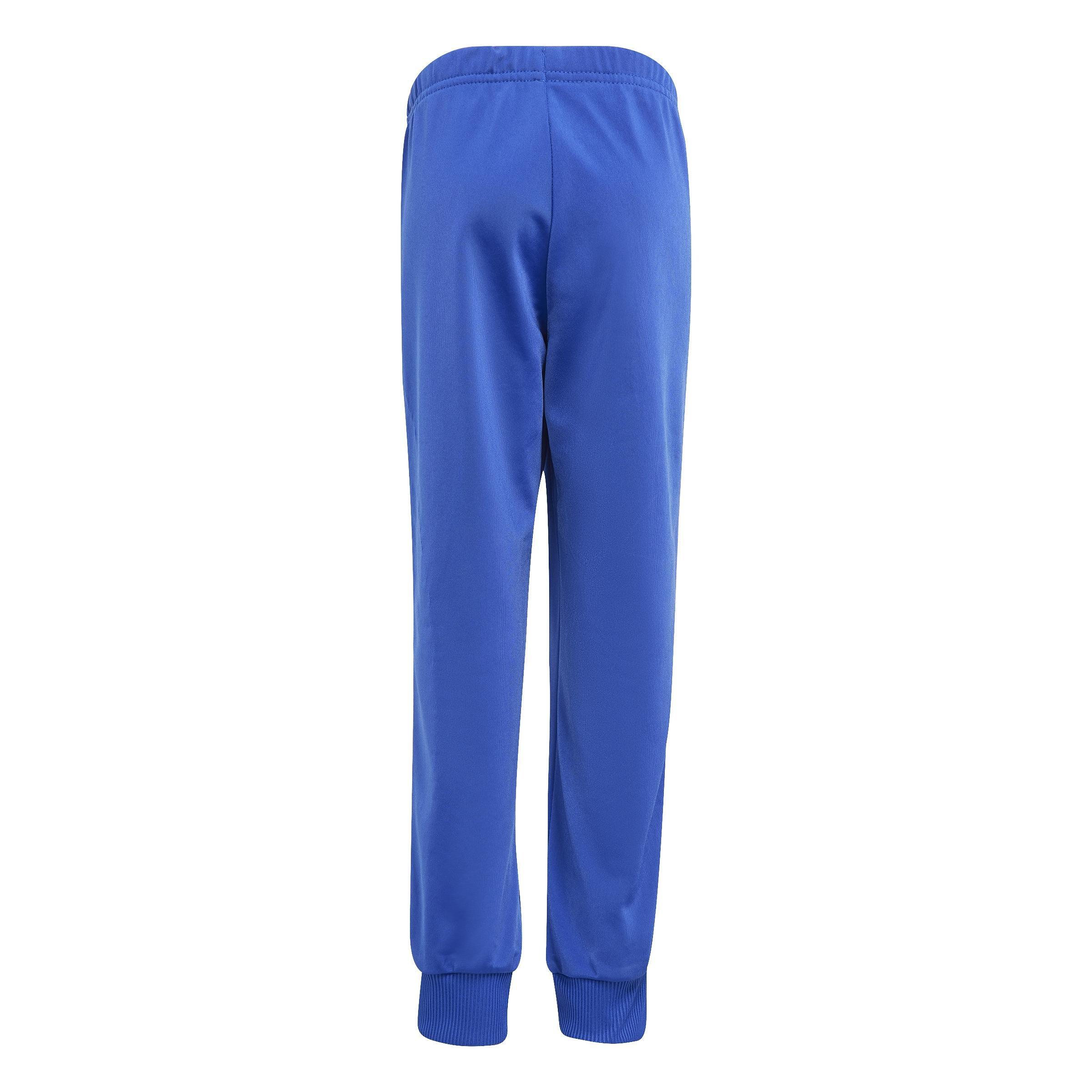 Unisex Kids Essentials 3-Stripes Shiny Track Suit, Blue, , large image number 2