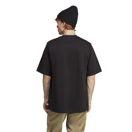 Men Lounge T-Shirt, Black, A901_ONE, large image number 3