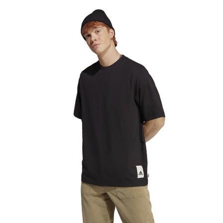 Men Lounge T-Shirt, Black, A901_ONE, large image number 9