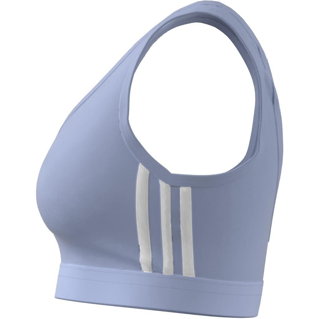 Essentials 3-Stripes Crop Top With Removable Pads, Blue, A901_ONE, large image number 5