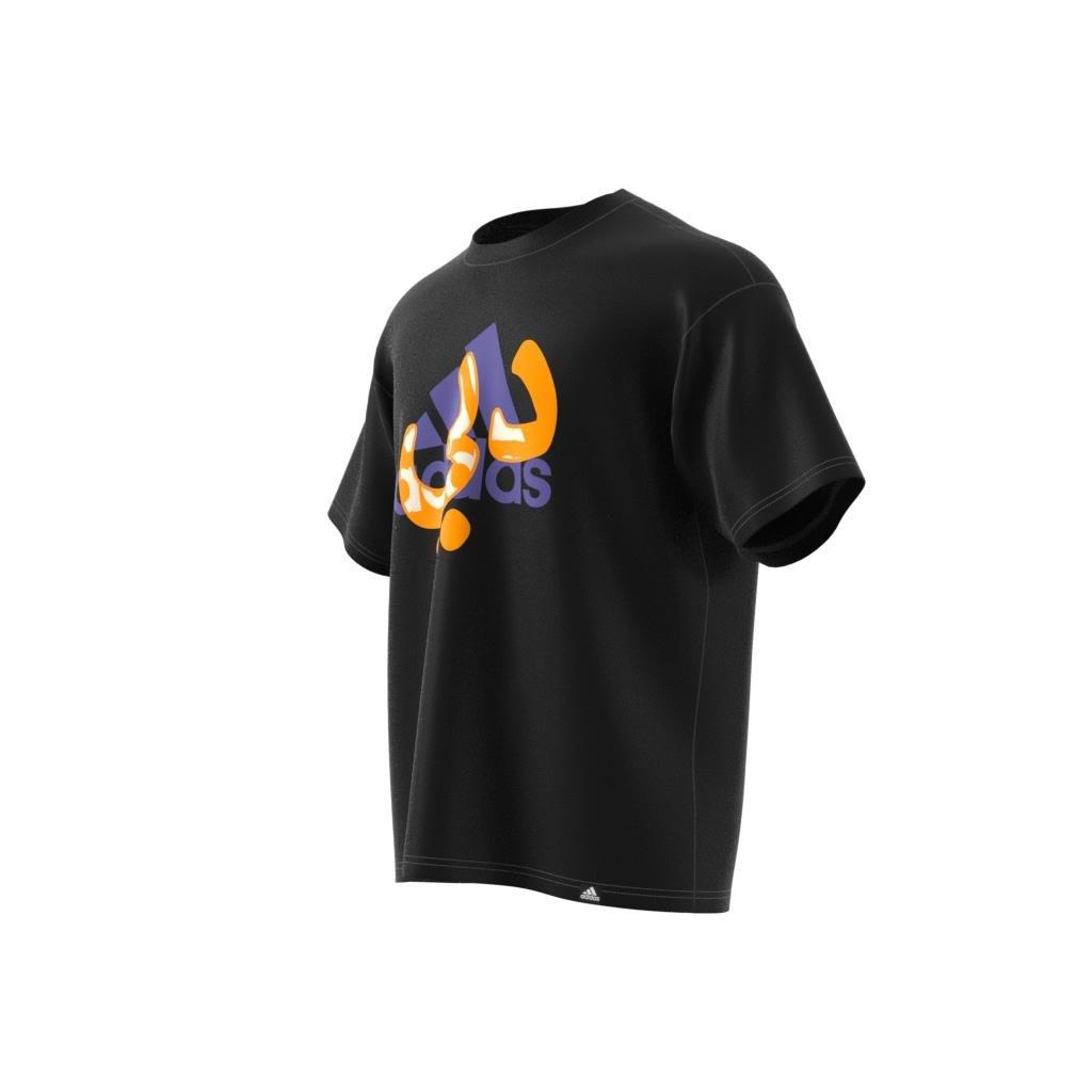 Unisex Graphic T-Shirt, Black, A901_ONE, large image number 4