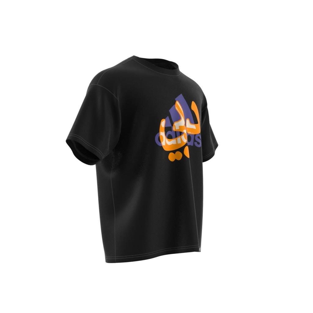 Unisex Graphic T-Shirt, Black, A901_ONE, large image number 5