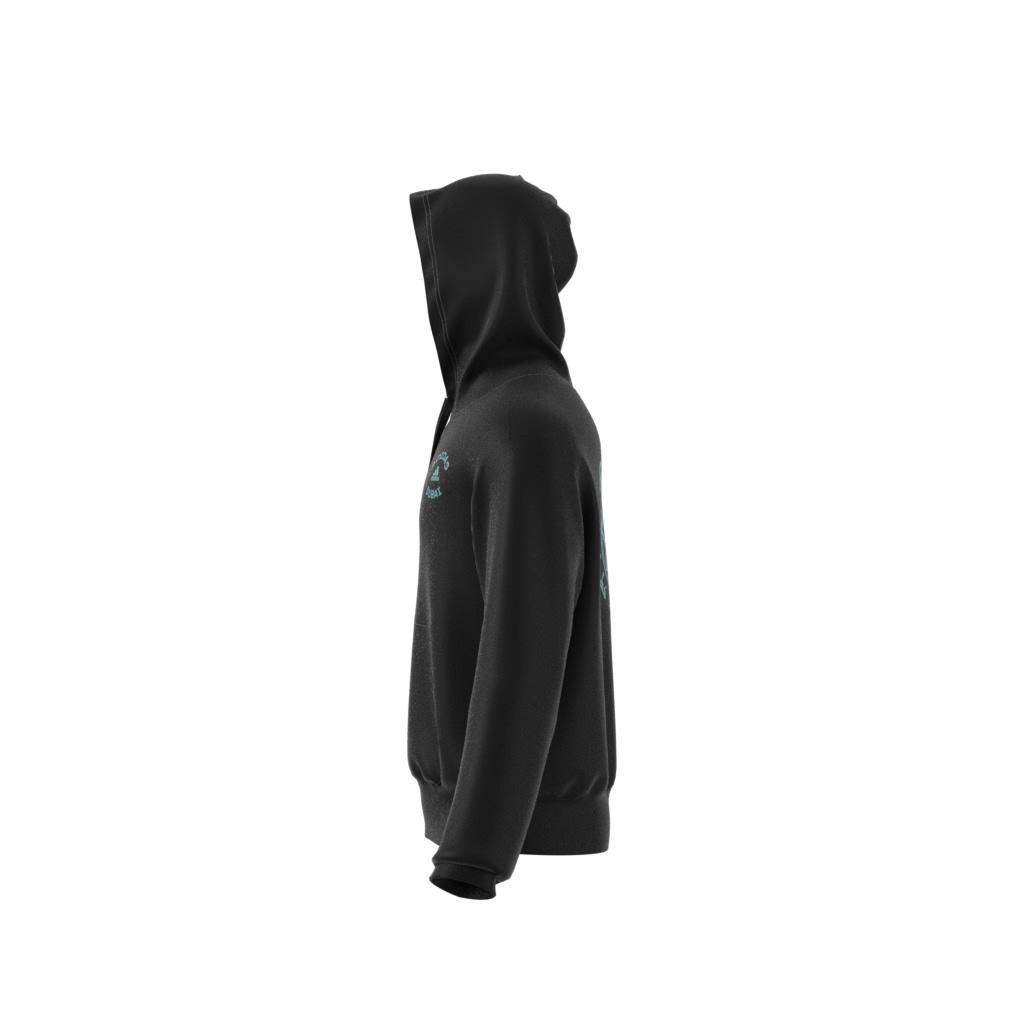 Unisex Graphic Hoodie, Black, A901_ONE, large image number 4