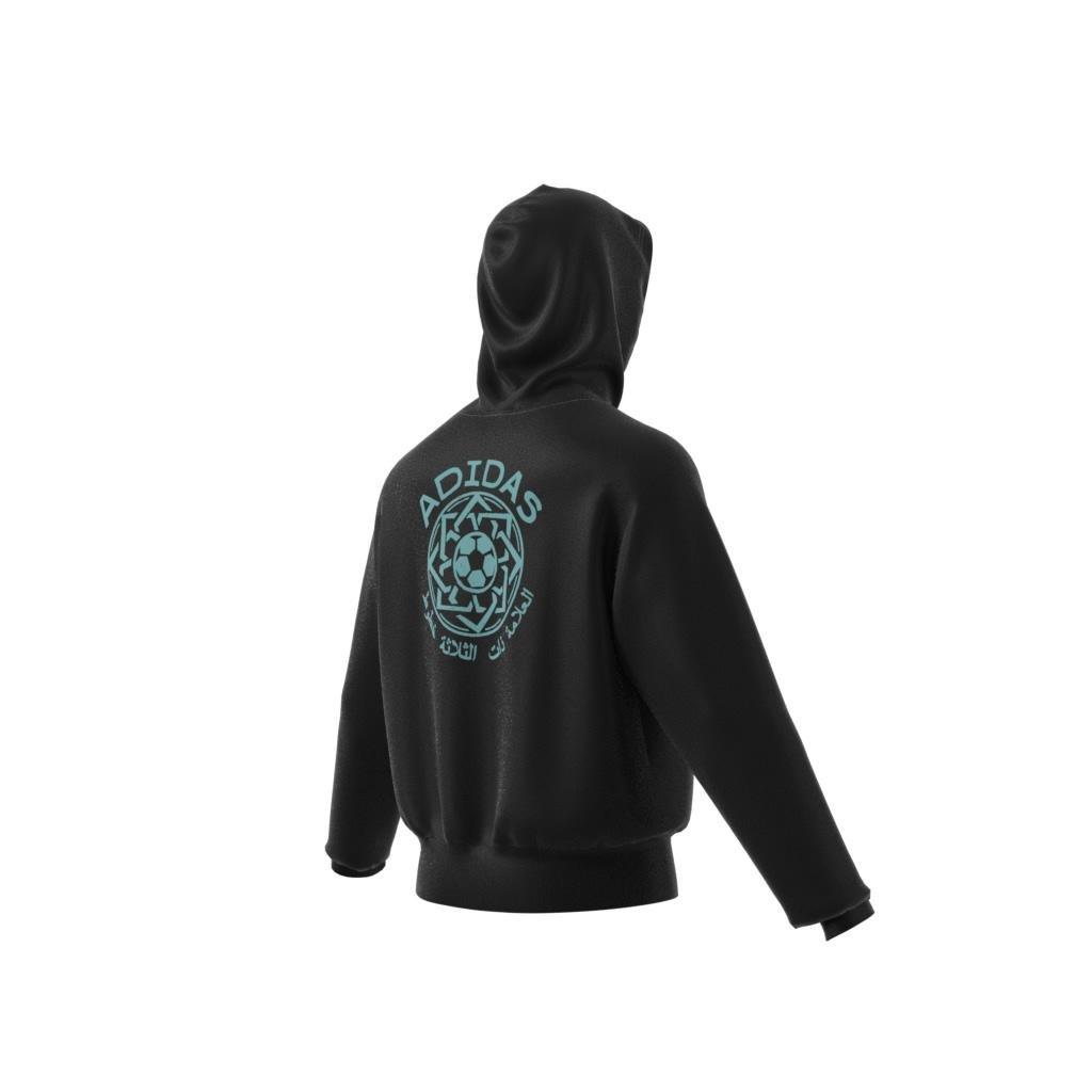 Unisex Graphic Hoodie, Black, A901_ONE, large image number 5