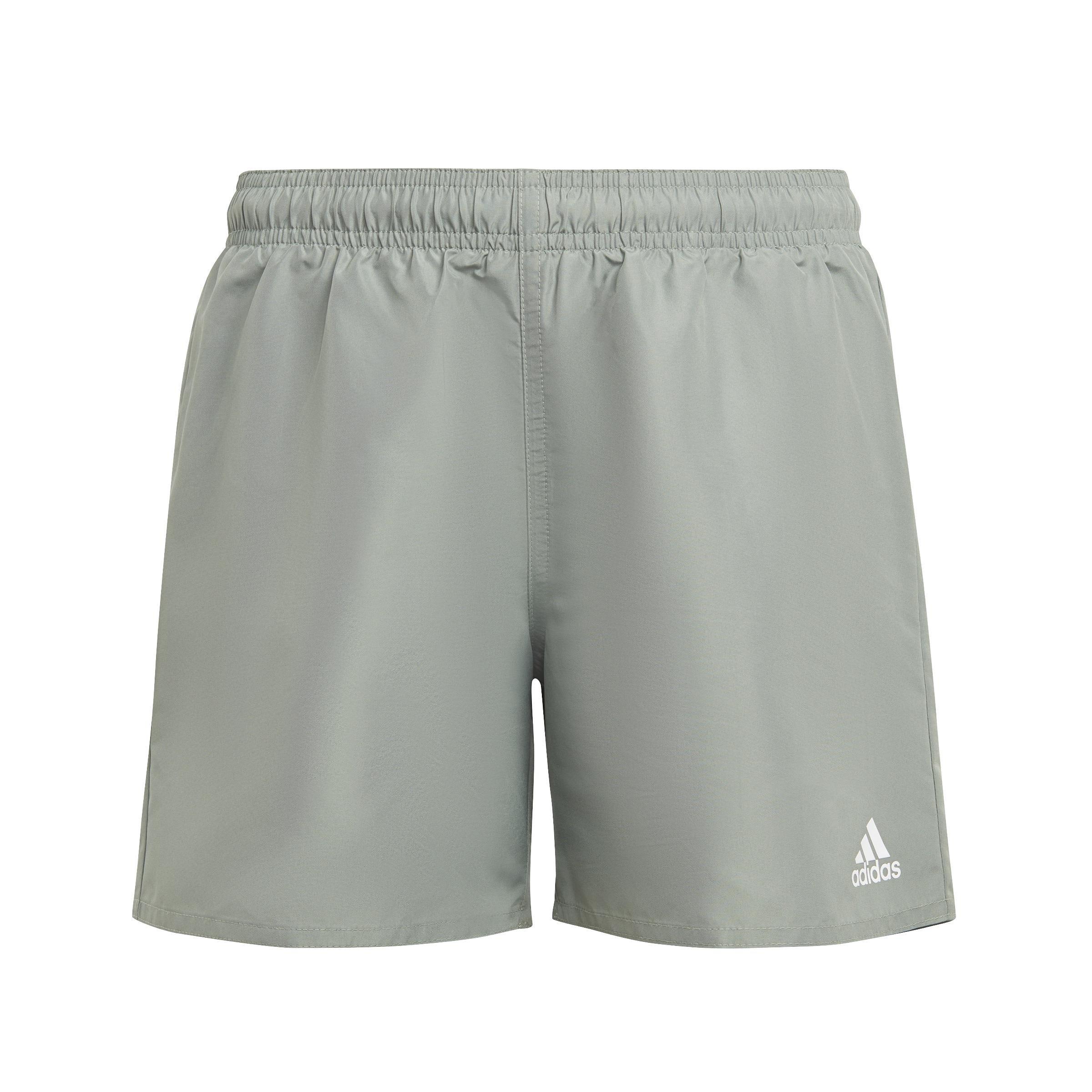 Kids Classic Badge Of Sport Swim Shorts, Green, , large image number 0