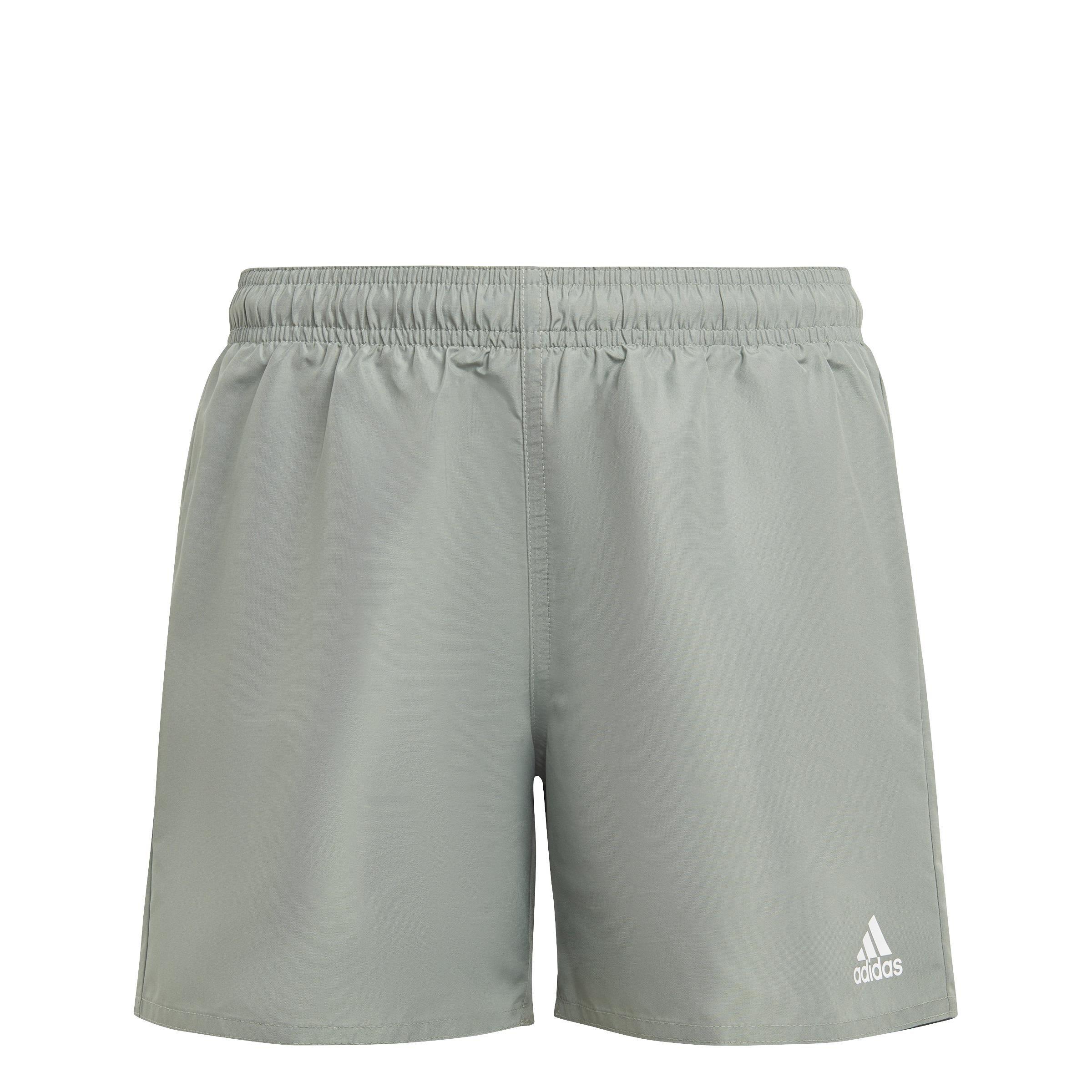 Kids Classic Badge Of Sport Swim Shorts, Green, , large image number 1