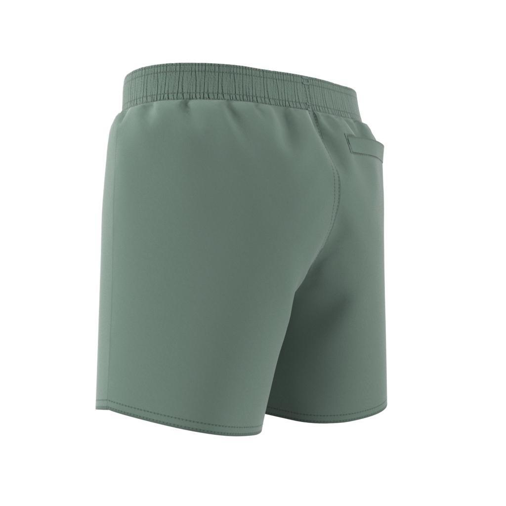 Kids Classic Badge Of Sport Swim Shorts, Green, A901_ONE, large image number 12