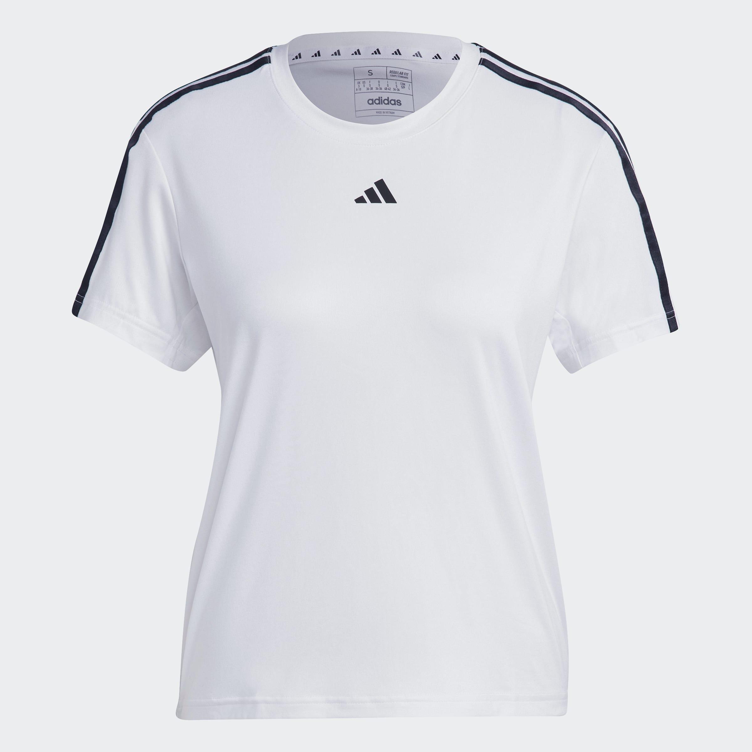 AEROREADY Train Essentials 3-Stripes T-Shirt, White