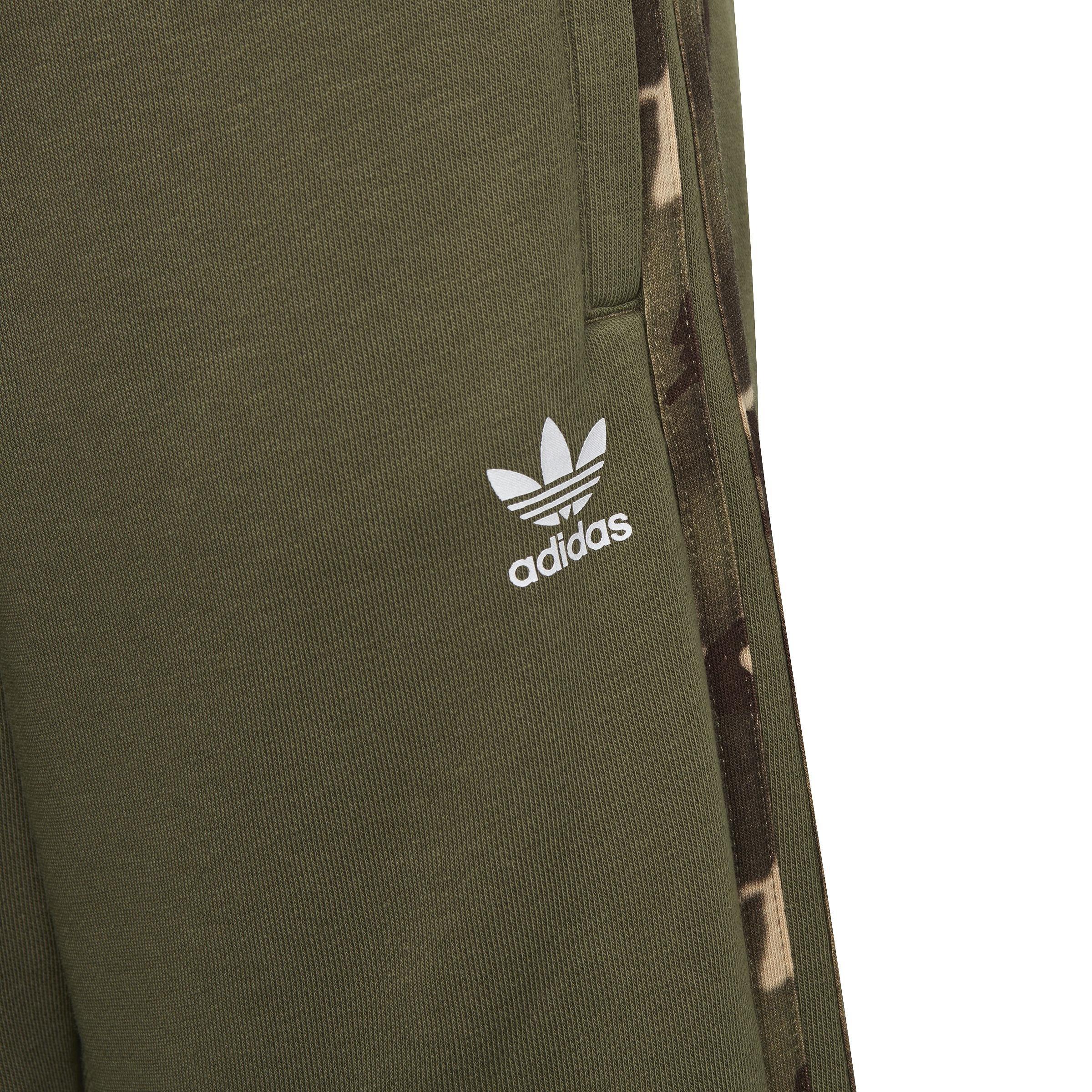 Unisex Kids Camo Shorts, Green, A901_ONE, large image number 6