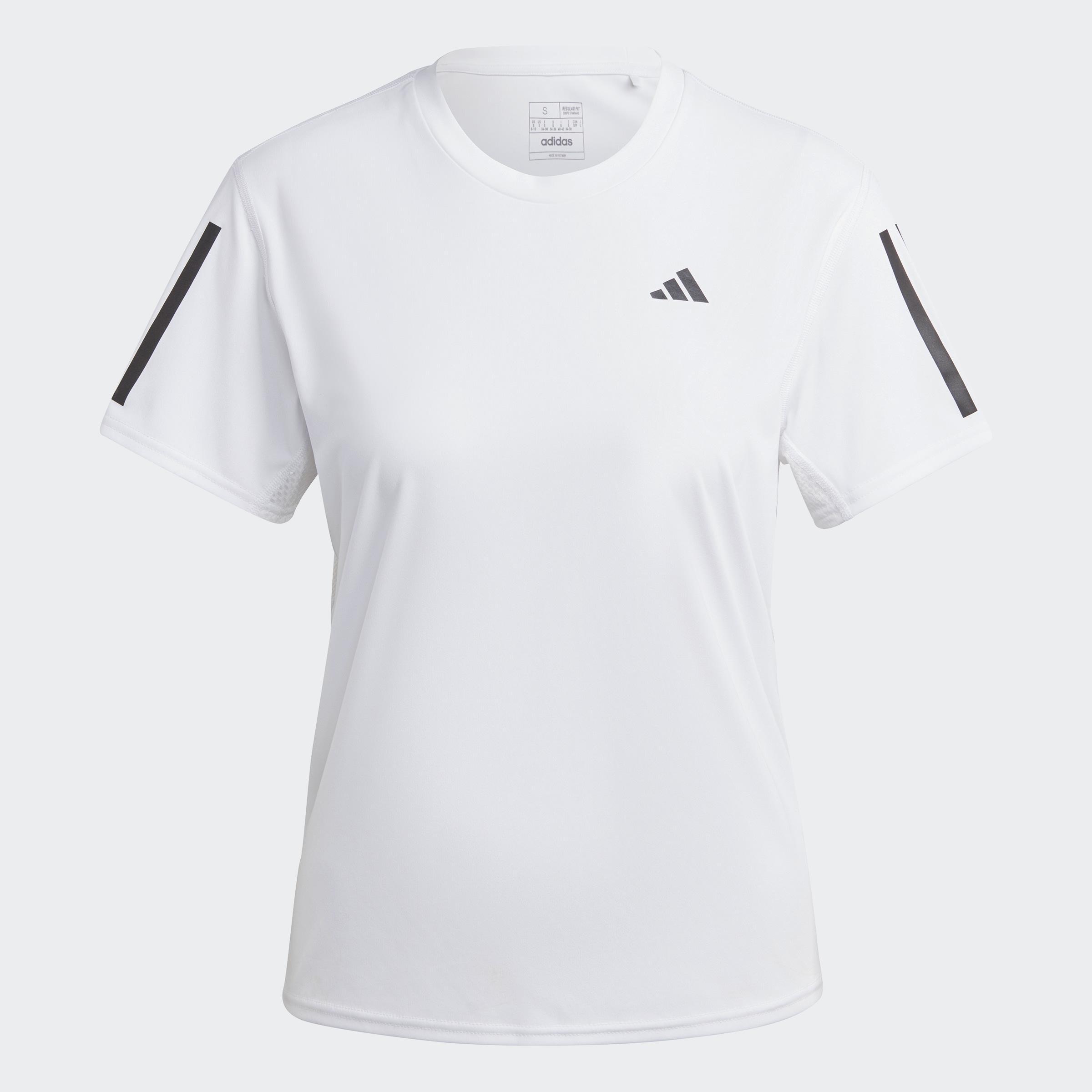 Own the Run T-Shirt, White, A901_ONE, medium