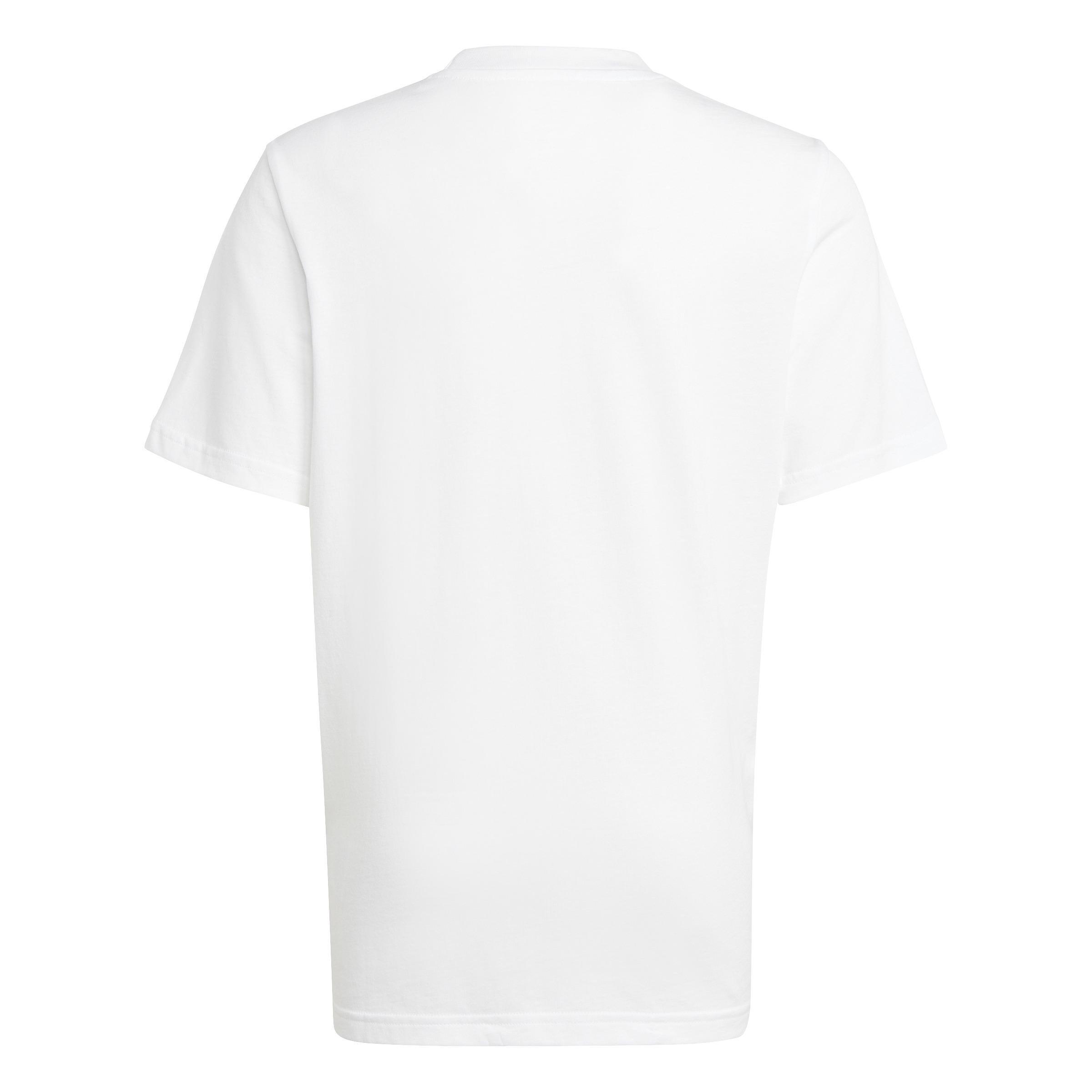 Unisex Kids adidas Adventure T-Shirt, White, , large image number 2