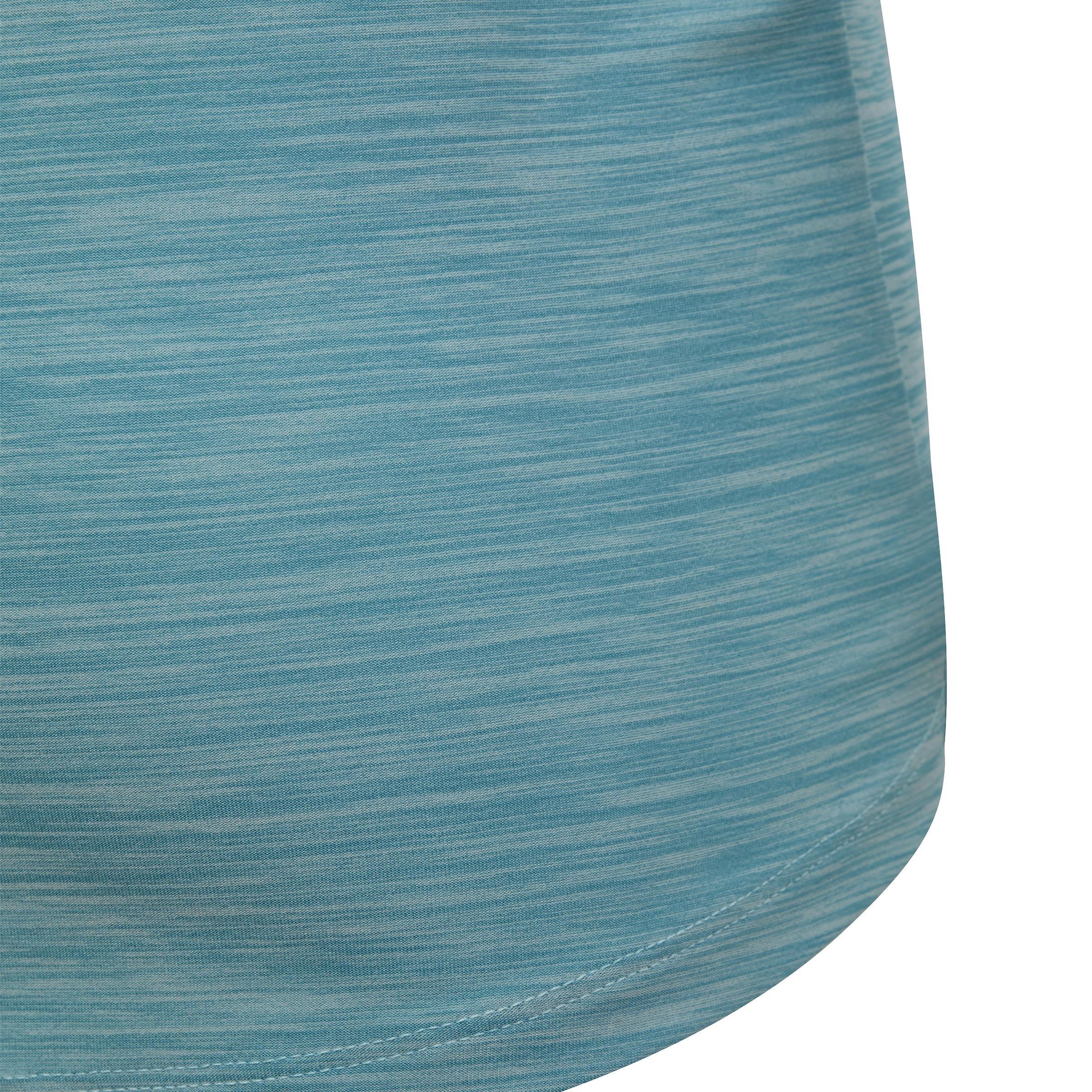 Kids AEROREADY Heather T-Shirt, Blue, A901_ONE, large image number 3