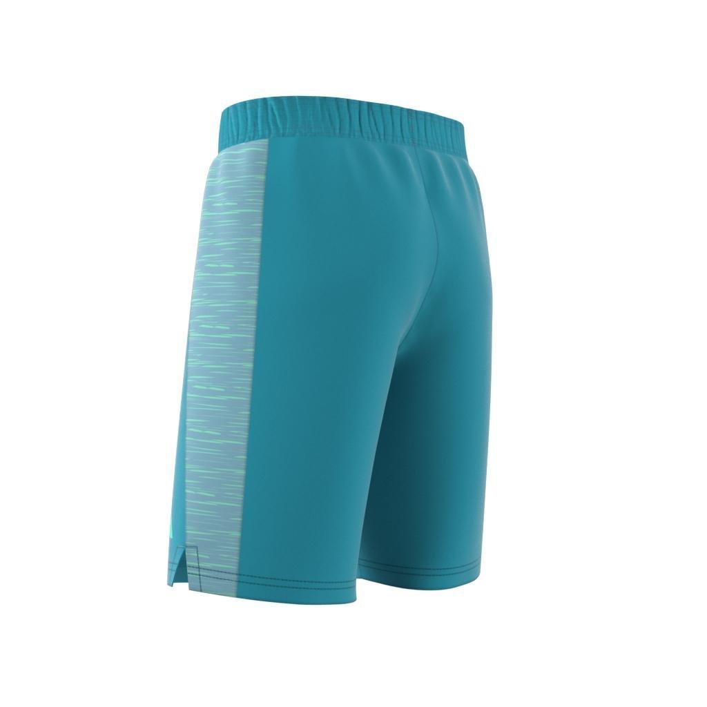 Aeroready Heather Shorts, Blue, A901_ONE, large image number 12