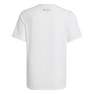 Kids Boys Train Icons Aeroready Logo T-Shirt, White, A901_ONE, thumbnail image number 2