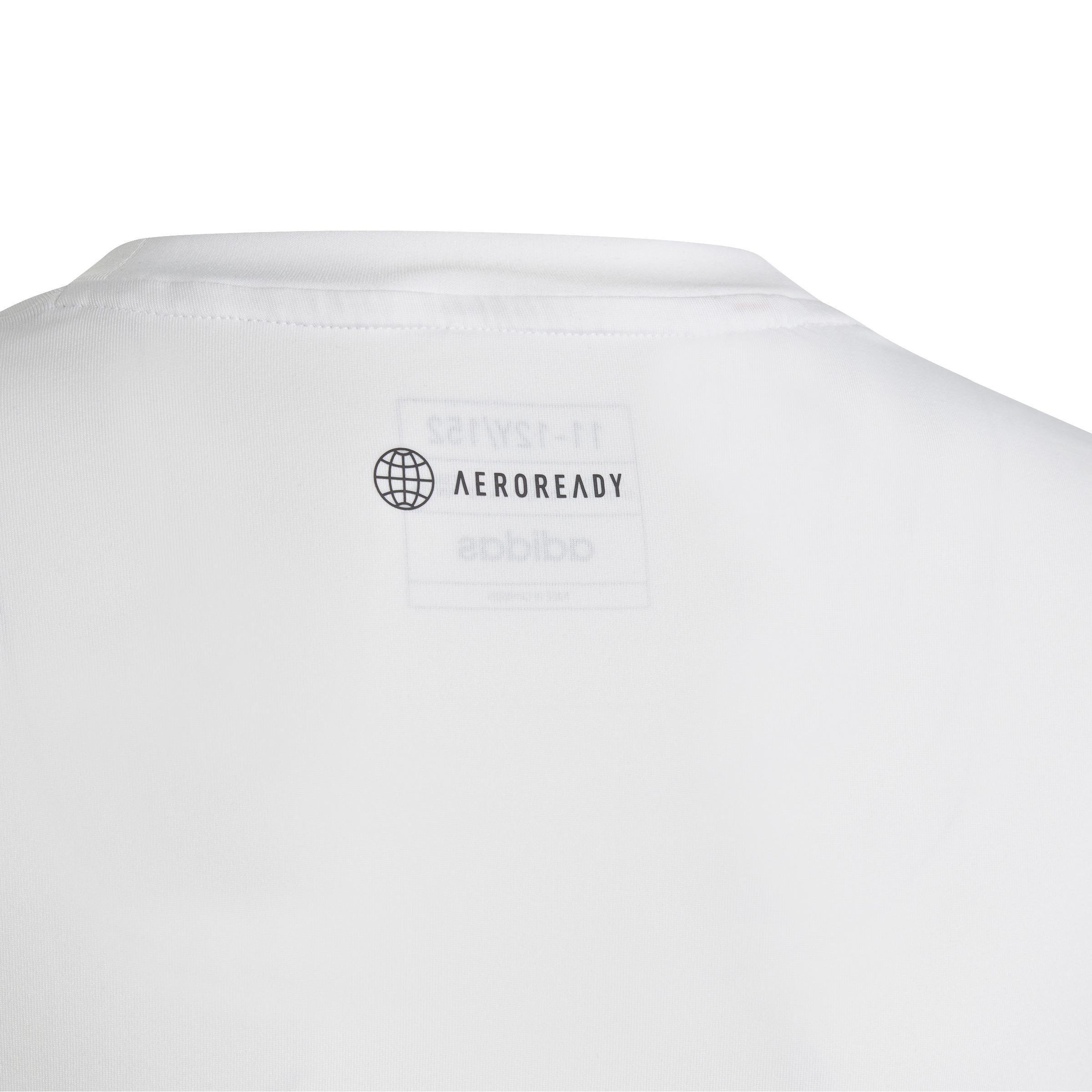 Kids Train Icons AEROREADY Logo T-Shirt, White, , large image number 5