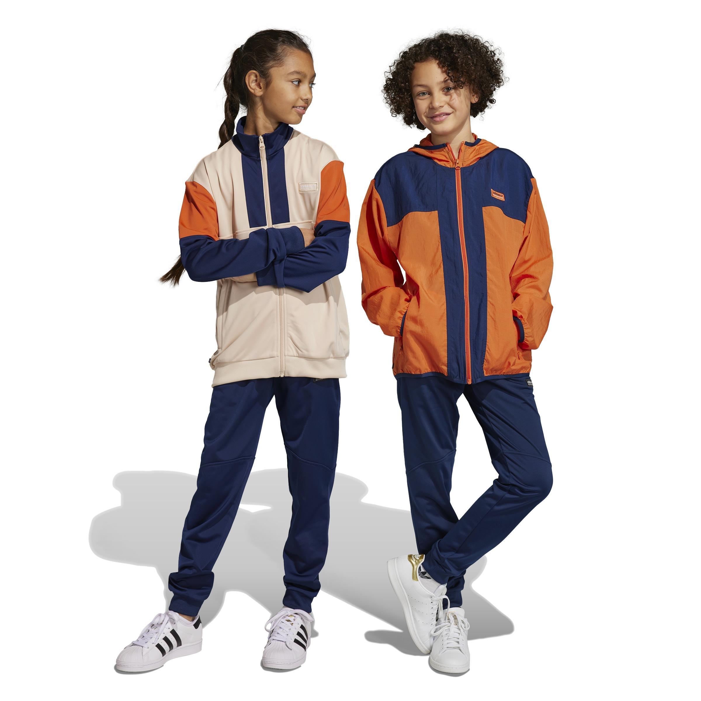 Unisex Kids Adventure Tracksuit Bottoms, Blue, A901_ONE, large image number 10