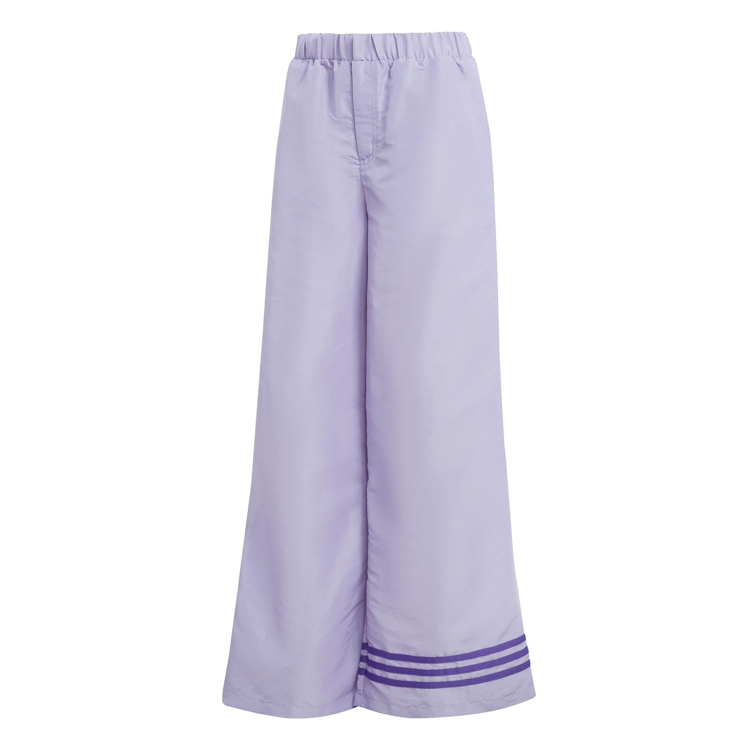 Wide Leg Tracksuit Bottoms, Purple, , large image number 1