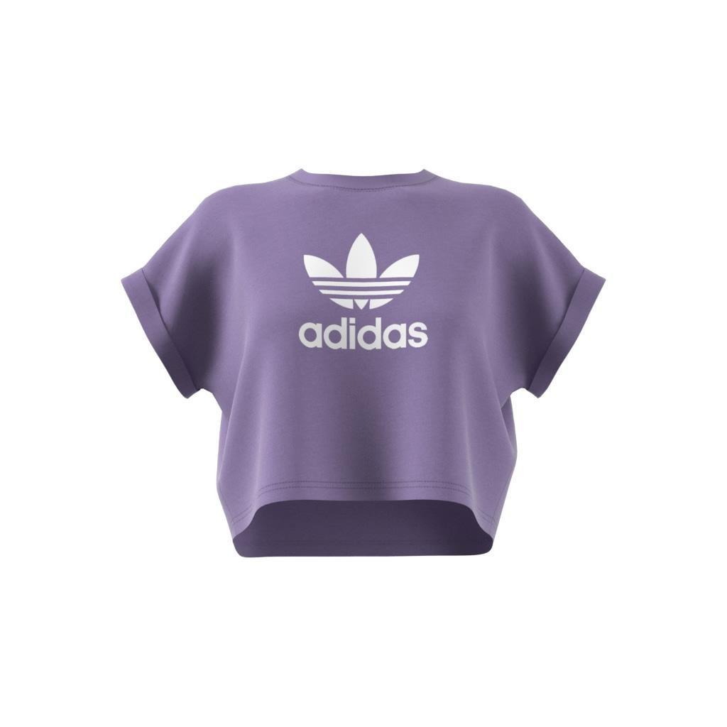 Adicolor Classics Short Trefoil T-Shirt, Purple, , large image number 7