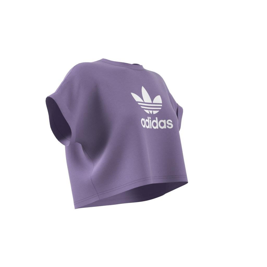 Adicolor Classics Short Trefoil T-Shirt, Purple, , large image number 8