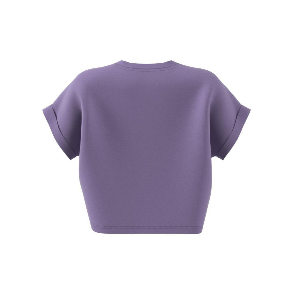 Adicolor Classics Short Trefoil T-Shirt, Purple, A901_ONE, large image number 9