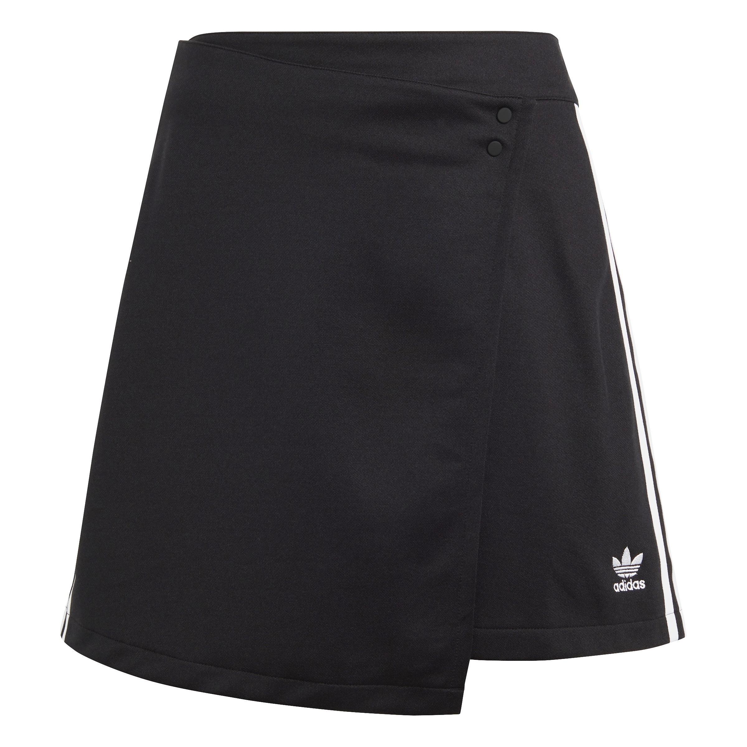 Adicolor Classics 3-Stripes Short Wrapping Skirt, Black, , large image number 1