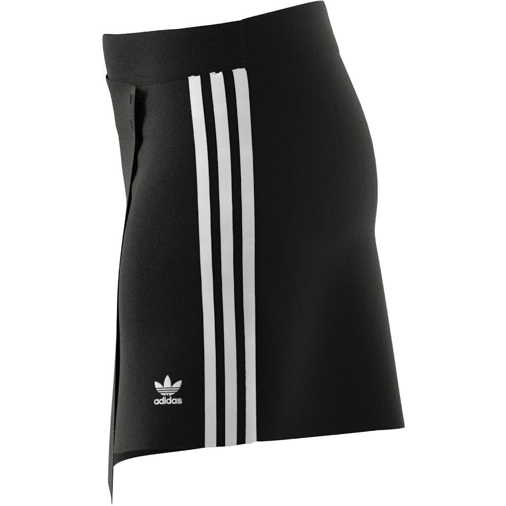 Adicolor Classics 3-Stripes Short Wrapping Skirt, Black, , large image number 4