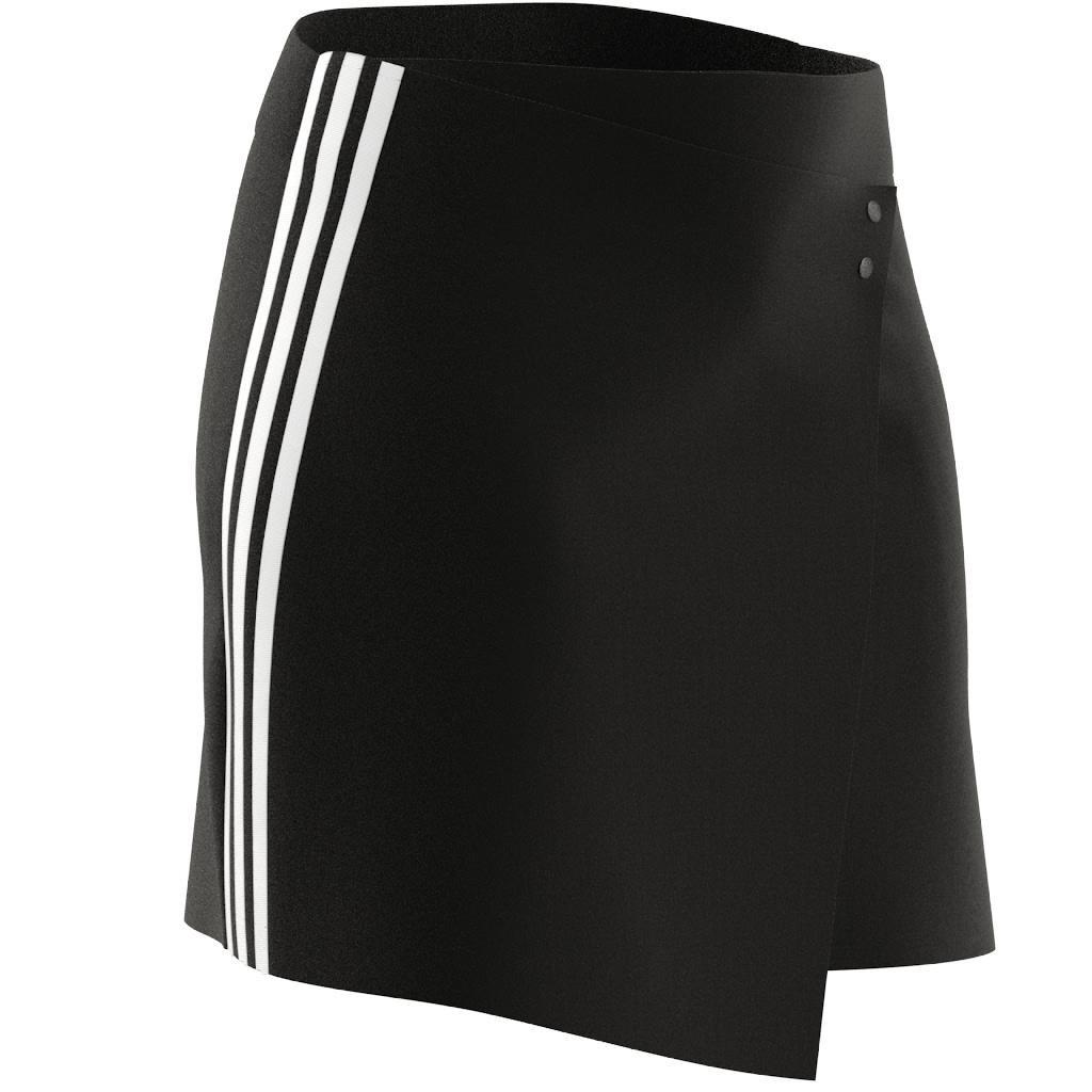 Adicolor Classics 3-Stripes Short Wrapping Skirt, Black, A901_ONE, large image number 7