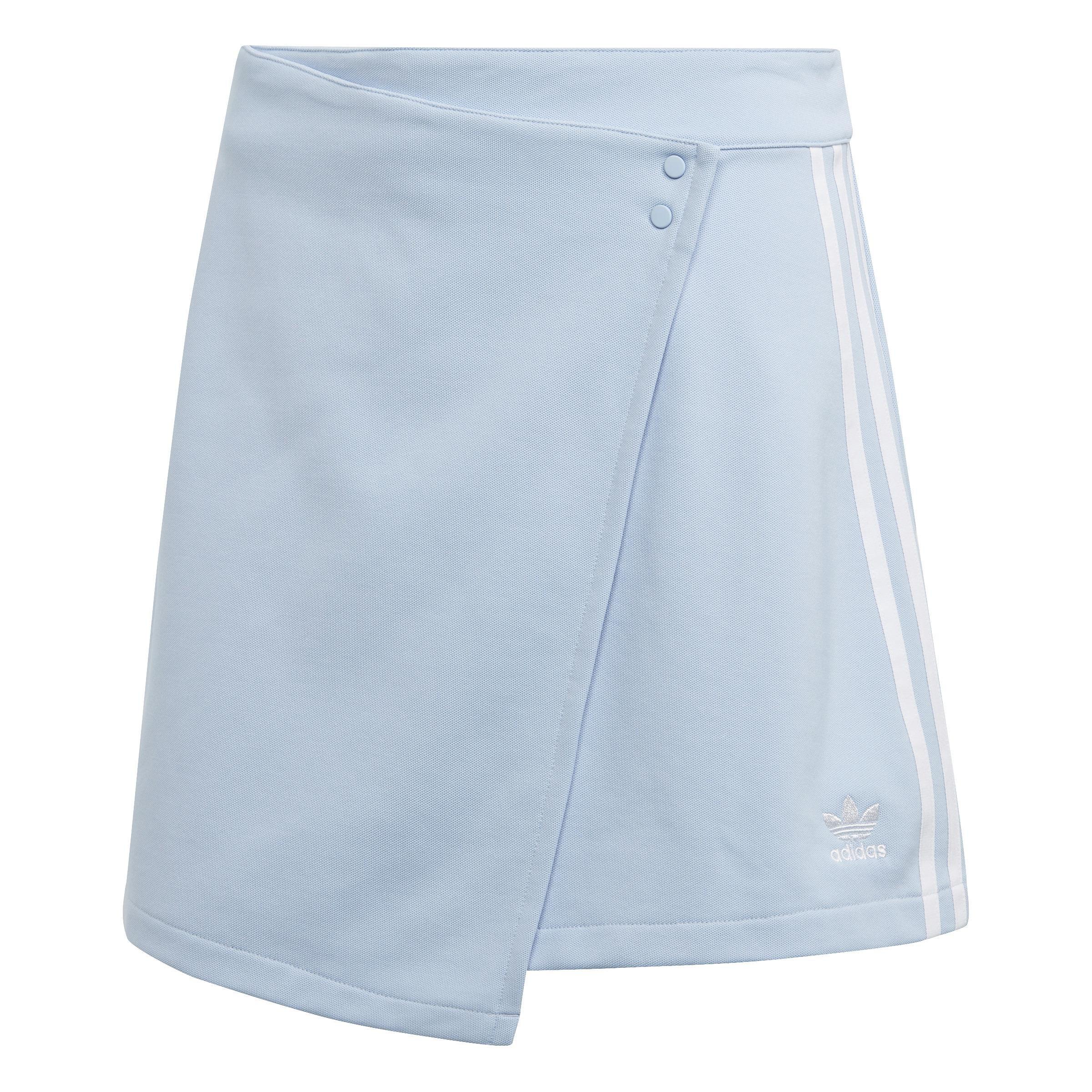 Adicolor Classics 3-Stripes Short Wrapping Skirt, Blue, A901_ONE, large image number 1