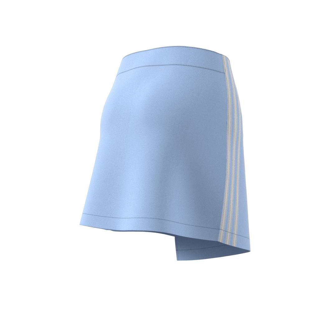 Adicolor Classics 3-Stripes Short Wrapping Skirt, Blue, A901_ONE, large image number 13