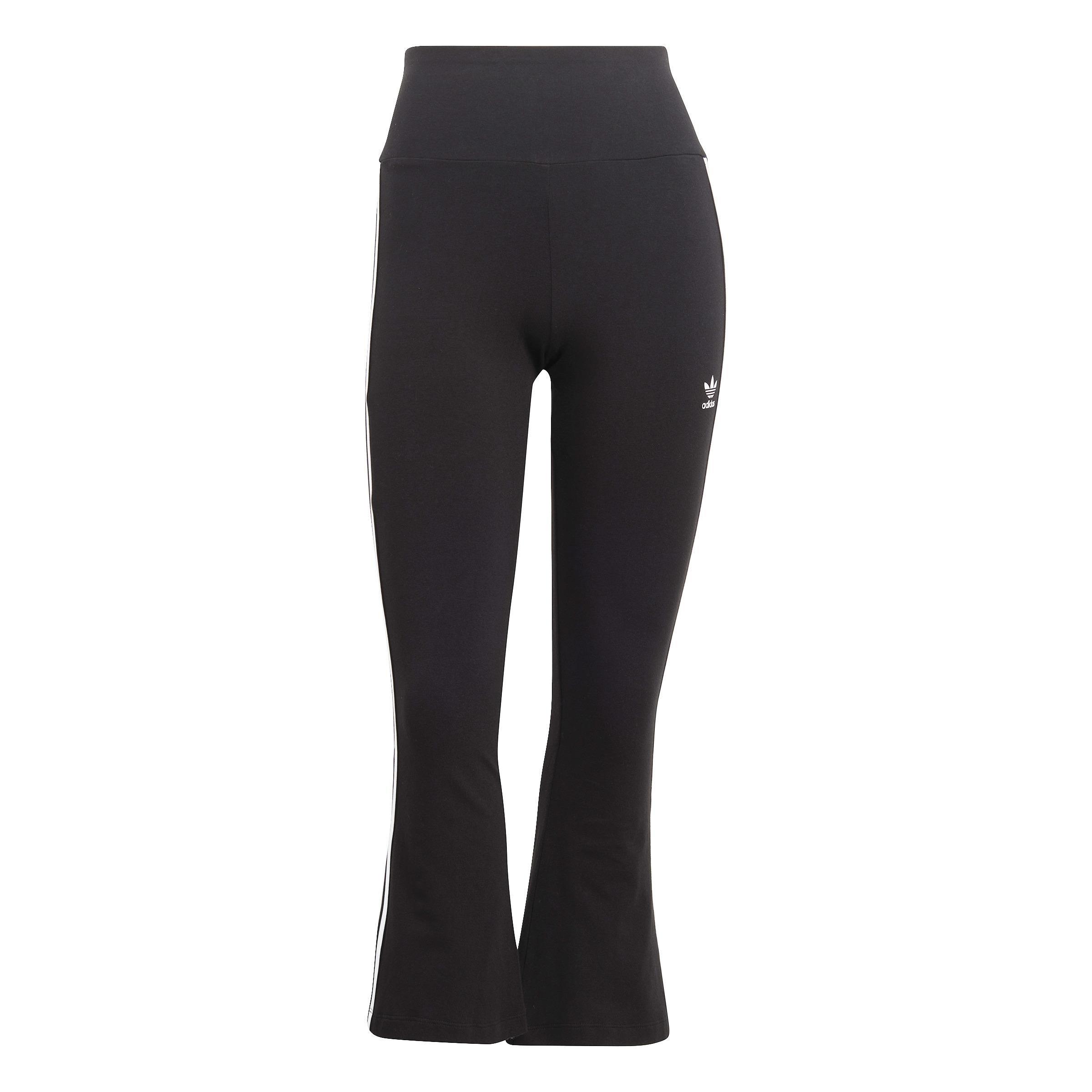 Adicolor Classics 3-Stripes 7/8 Flare Leggings, Black, , large image number 1
